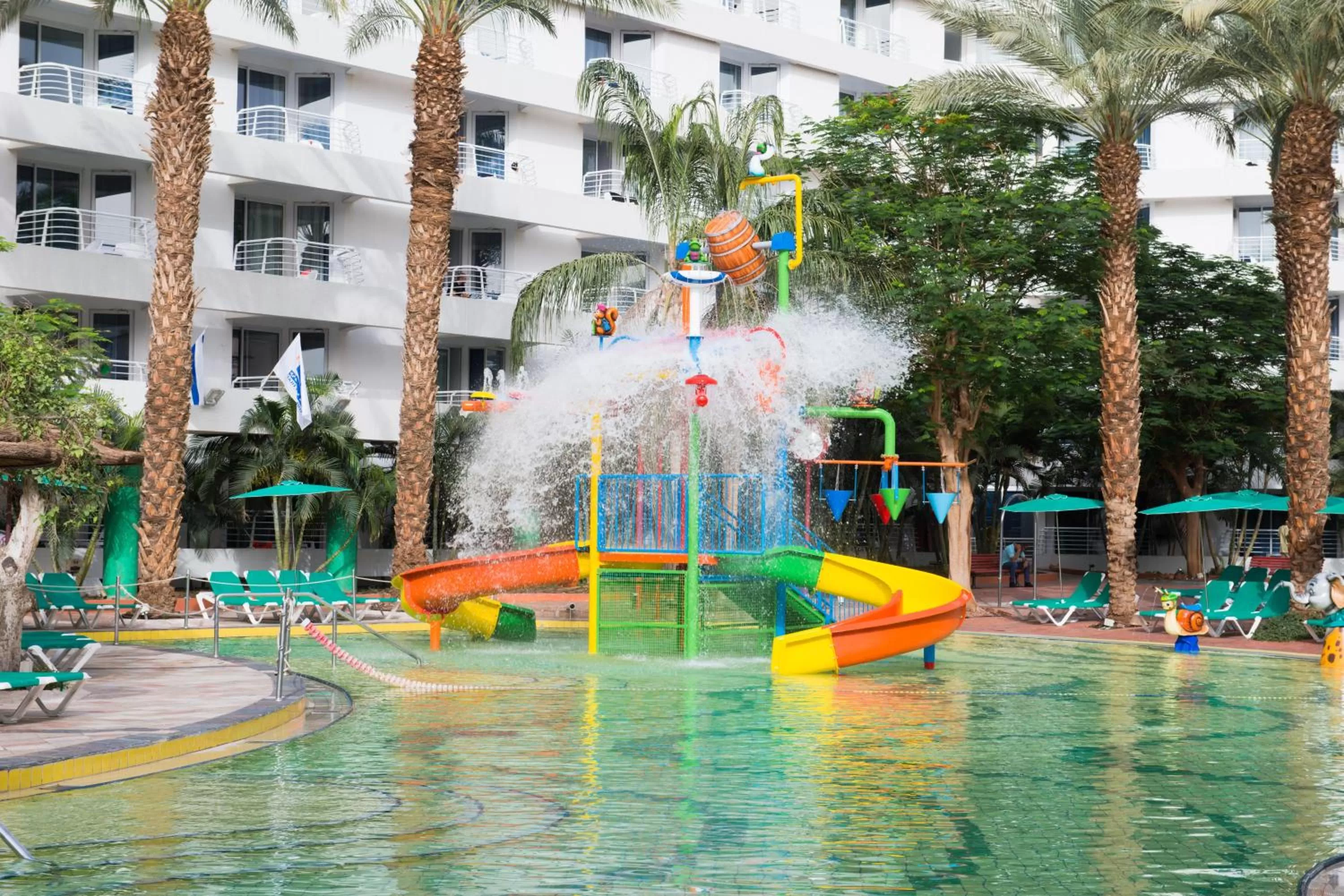 Aqua park, Water Park in Club Hotel Eilat - All Suites Hotel