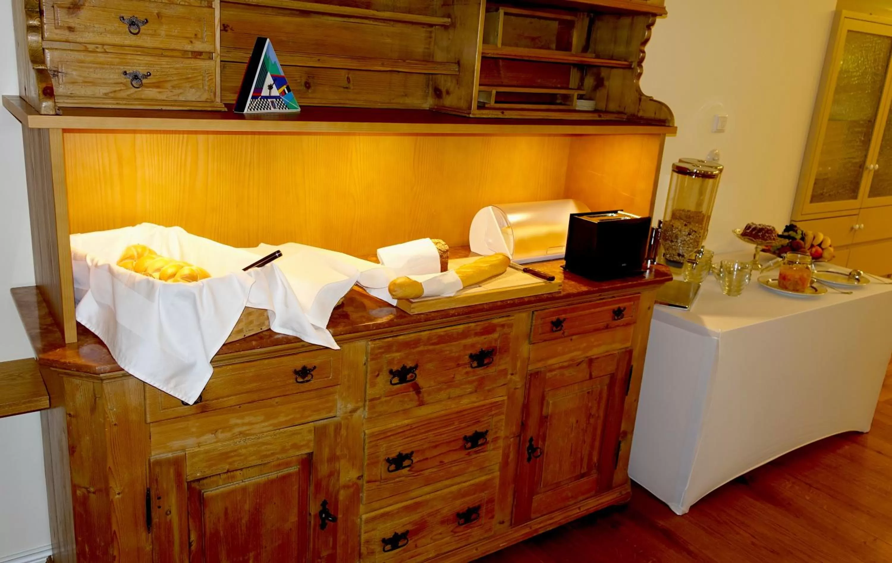 Breakfast, Kitchen/Kitchenette in Die Schmiede