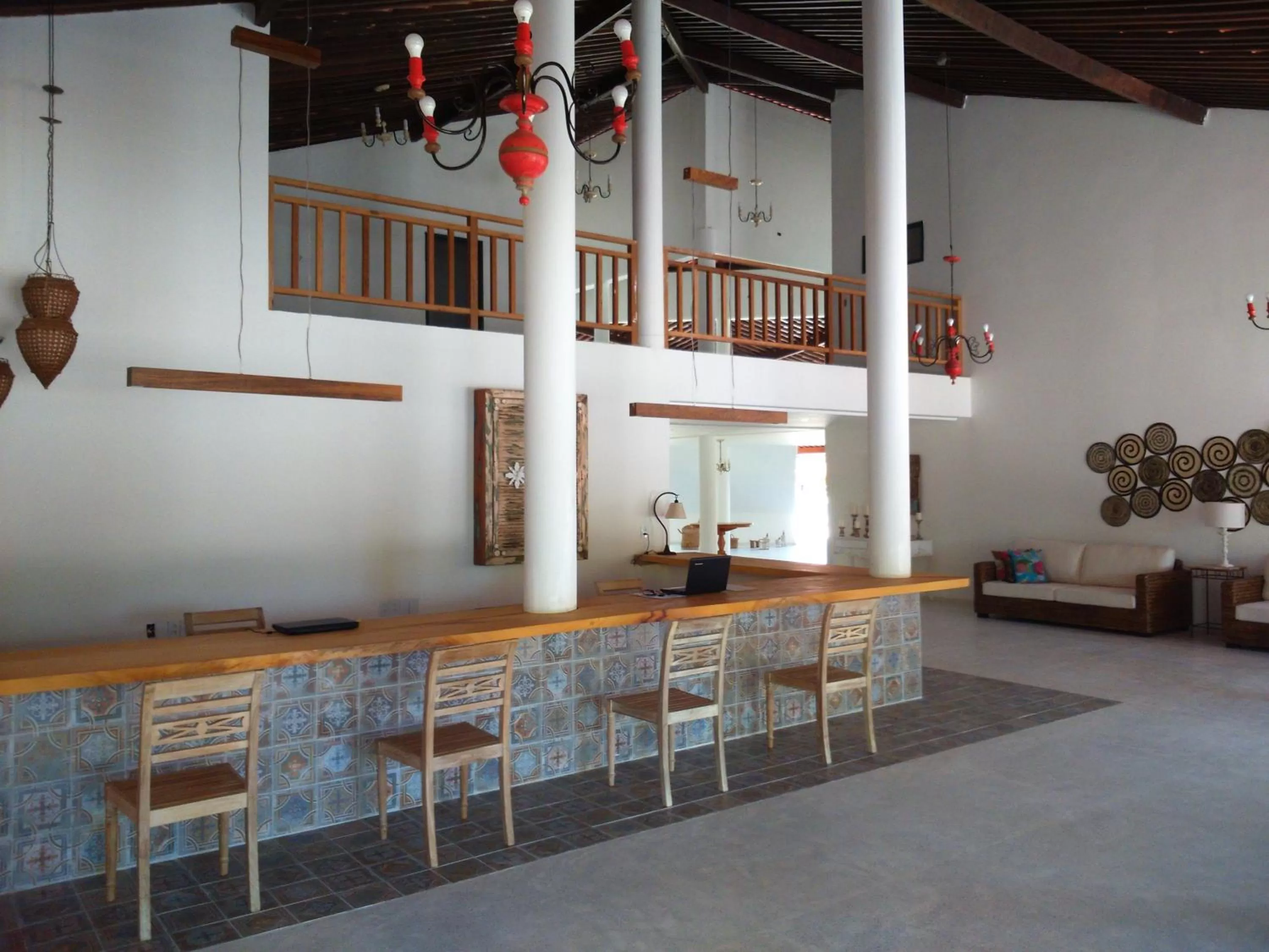 Lobby or reception in Angá Beach Hotel