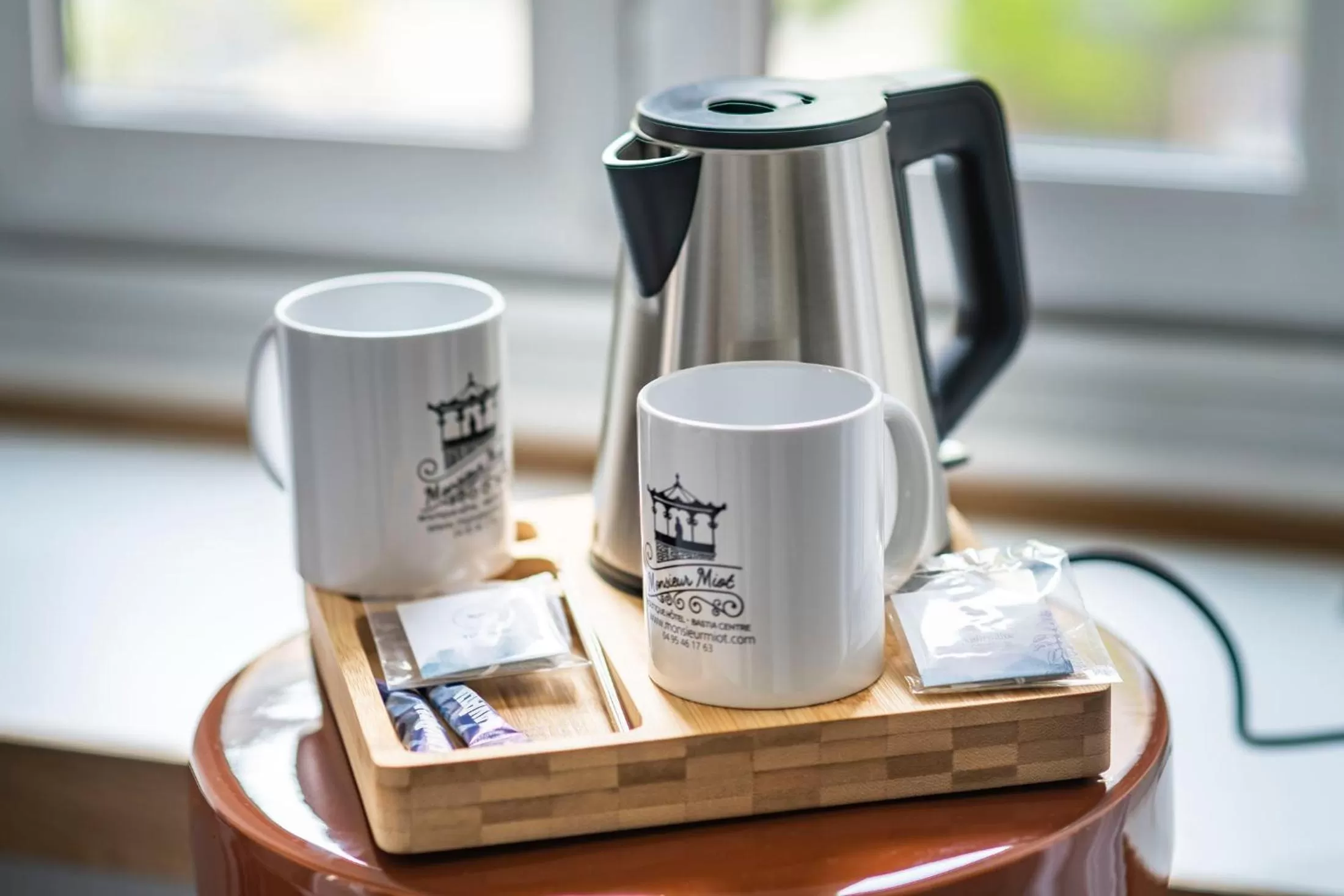 Coffee/tea facilities in Monsieur Miot Concept Hotel - Bastia centre