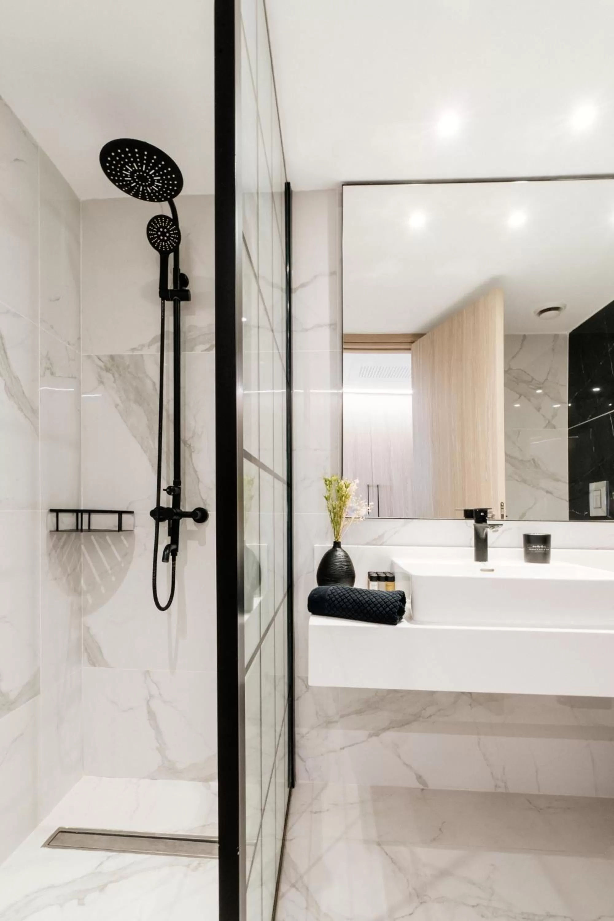 Bathroom in At Herbal Boutique Hotel & Spa