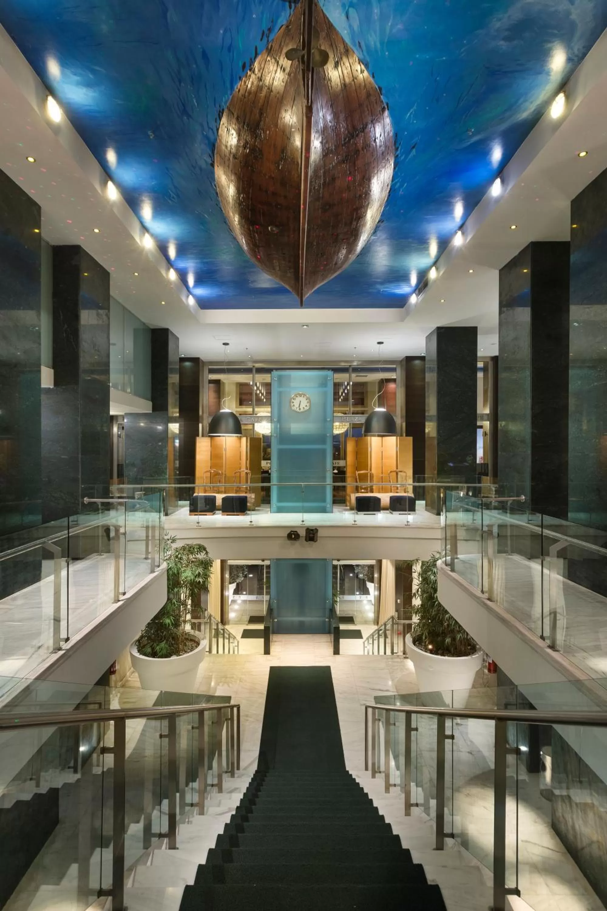 Facade/entrance in GDM Megaron, Historical Monument Hotel