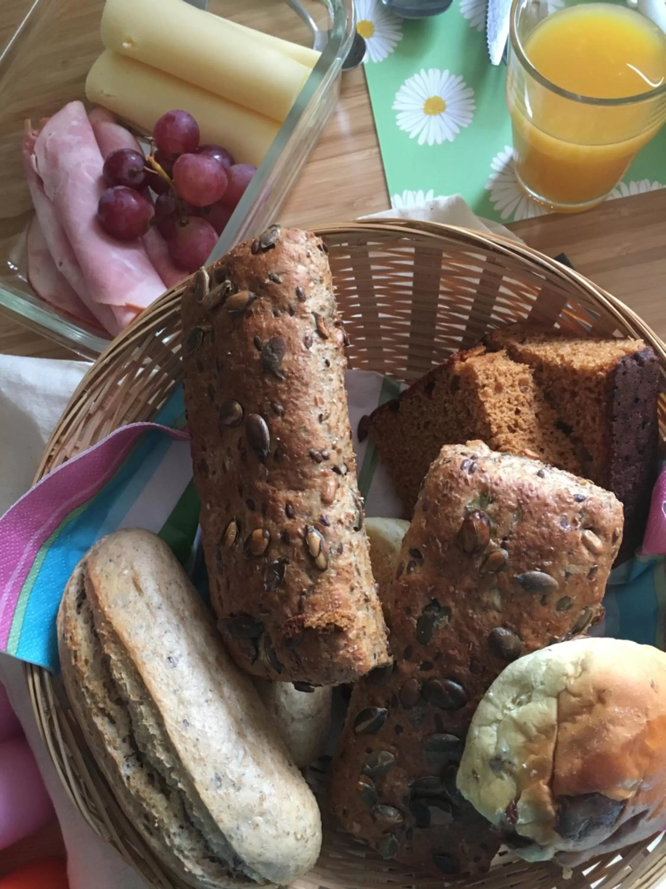 Continental breakfast in B&B de Loeff