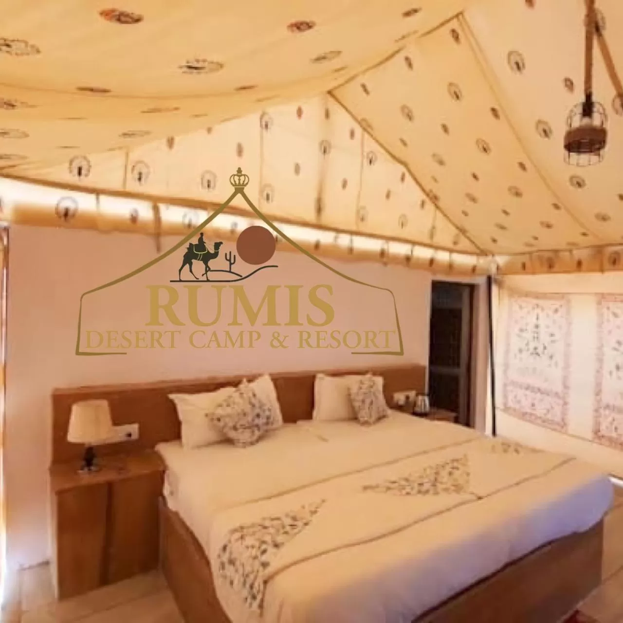 Property building, Bed in Rumis Desert Camp and Resort