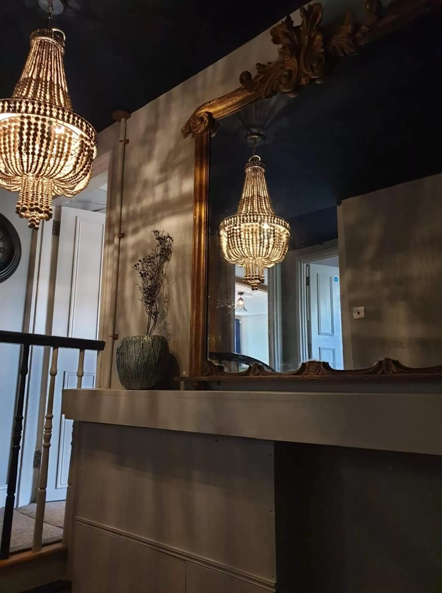 Decorative detail in The Horse Inn Hurst