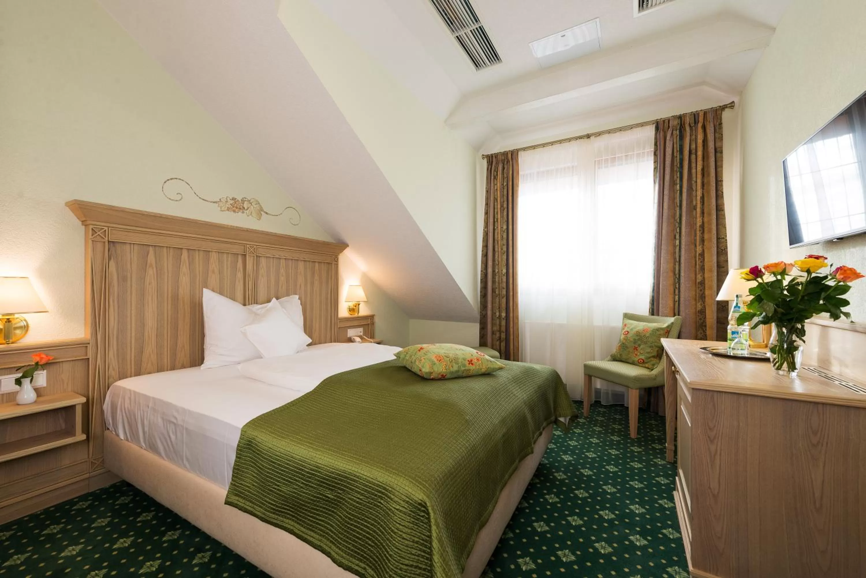 Photo of the whole room, Bed in Hotel Rebstock