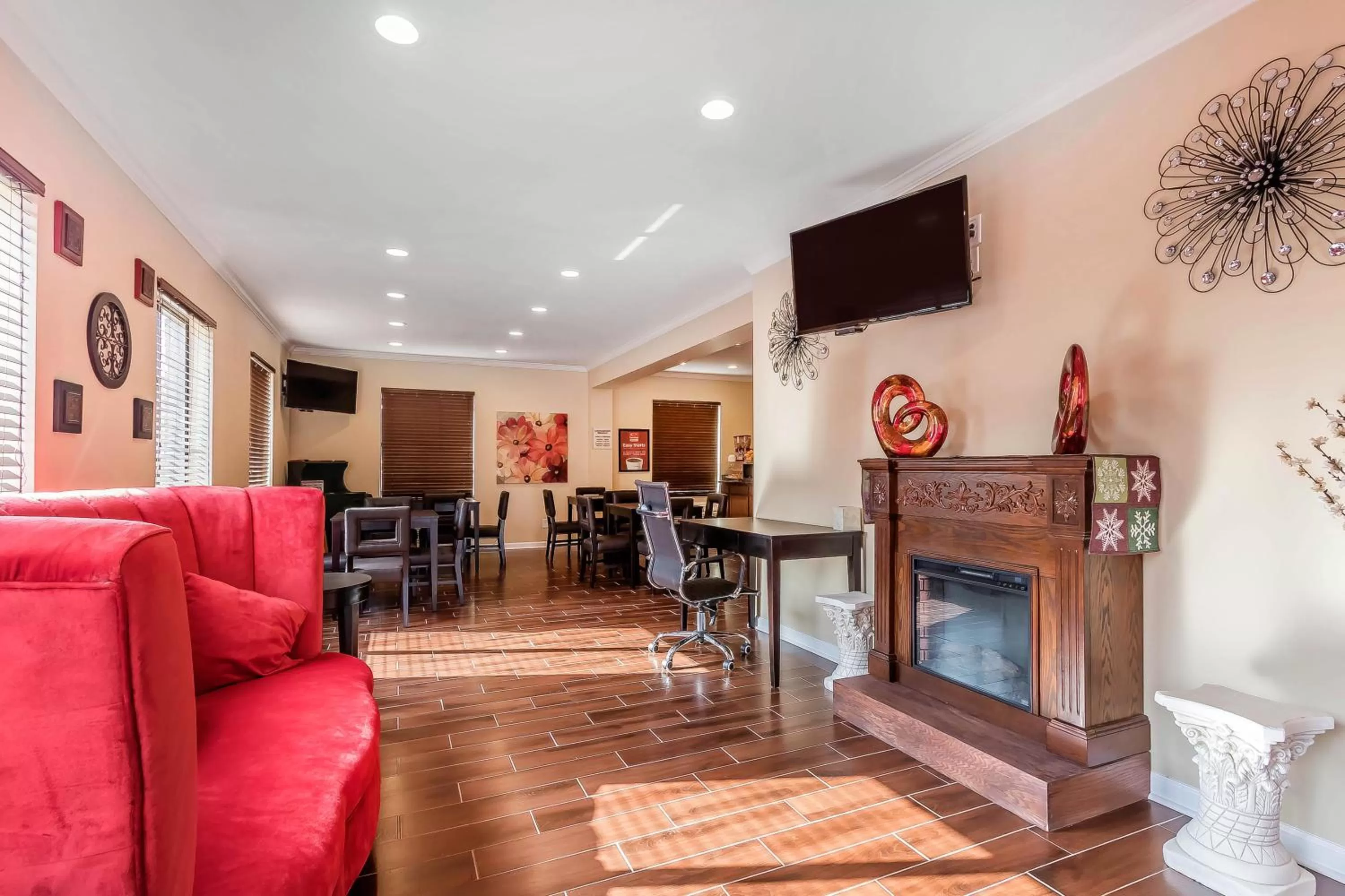 Lobby or reception in Econo Lodge Boaz