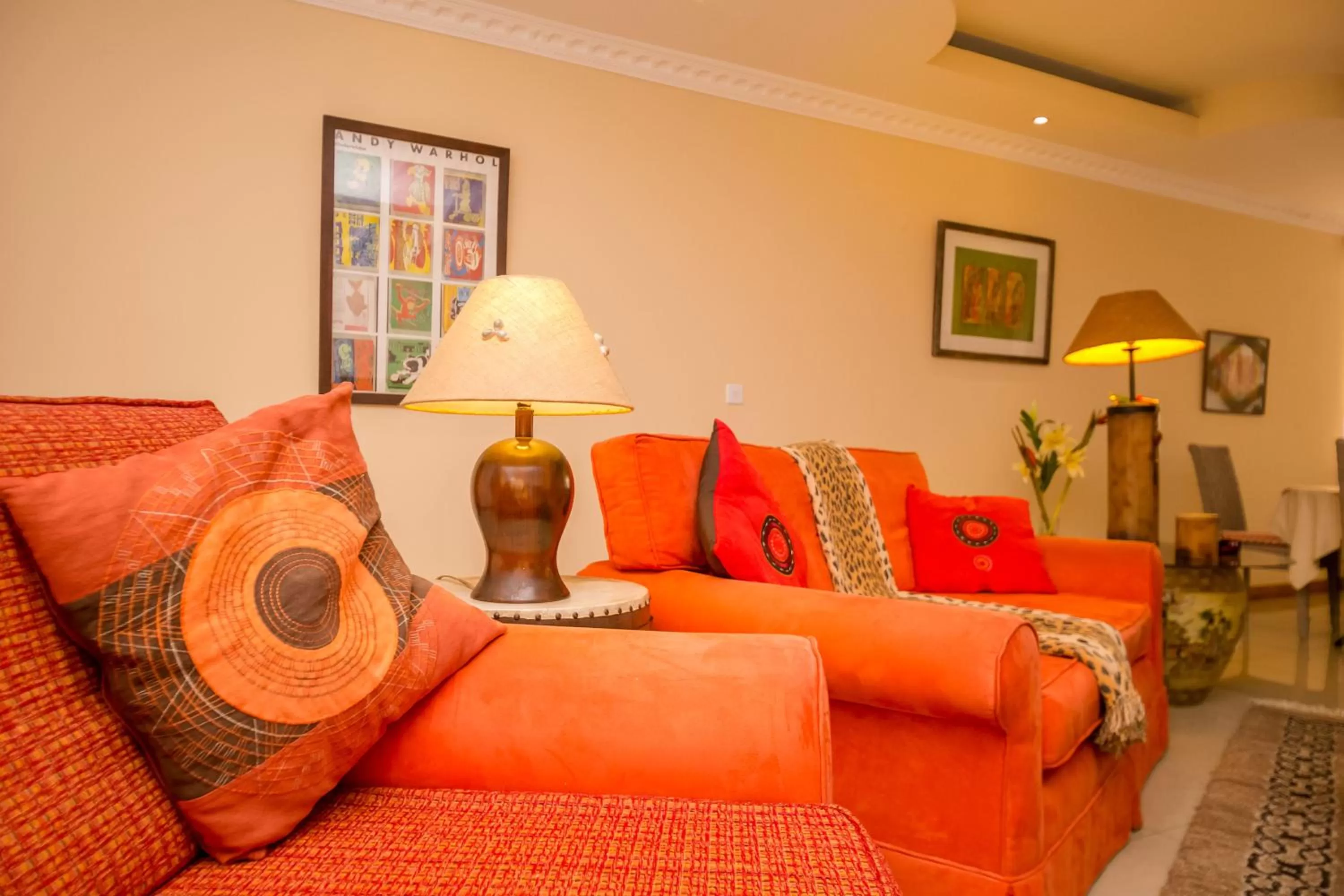 Living room, Bed in Hotel Rudi