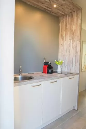 Kitchen or kitchenette, Kitchen/Kitchenette in Meerhotel Großenbrode