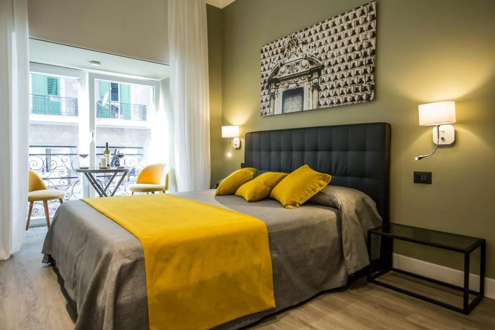 Bedroom, Bed in B&B Art House