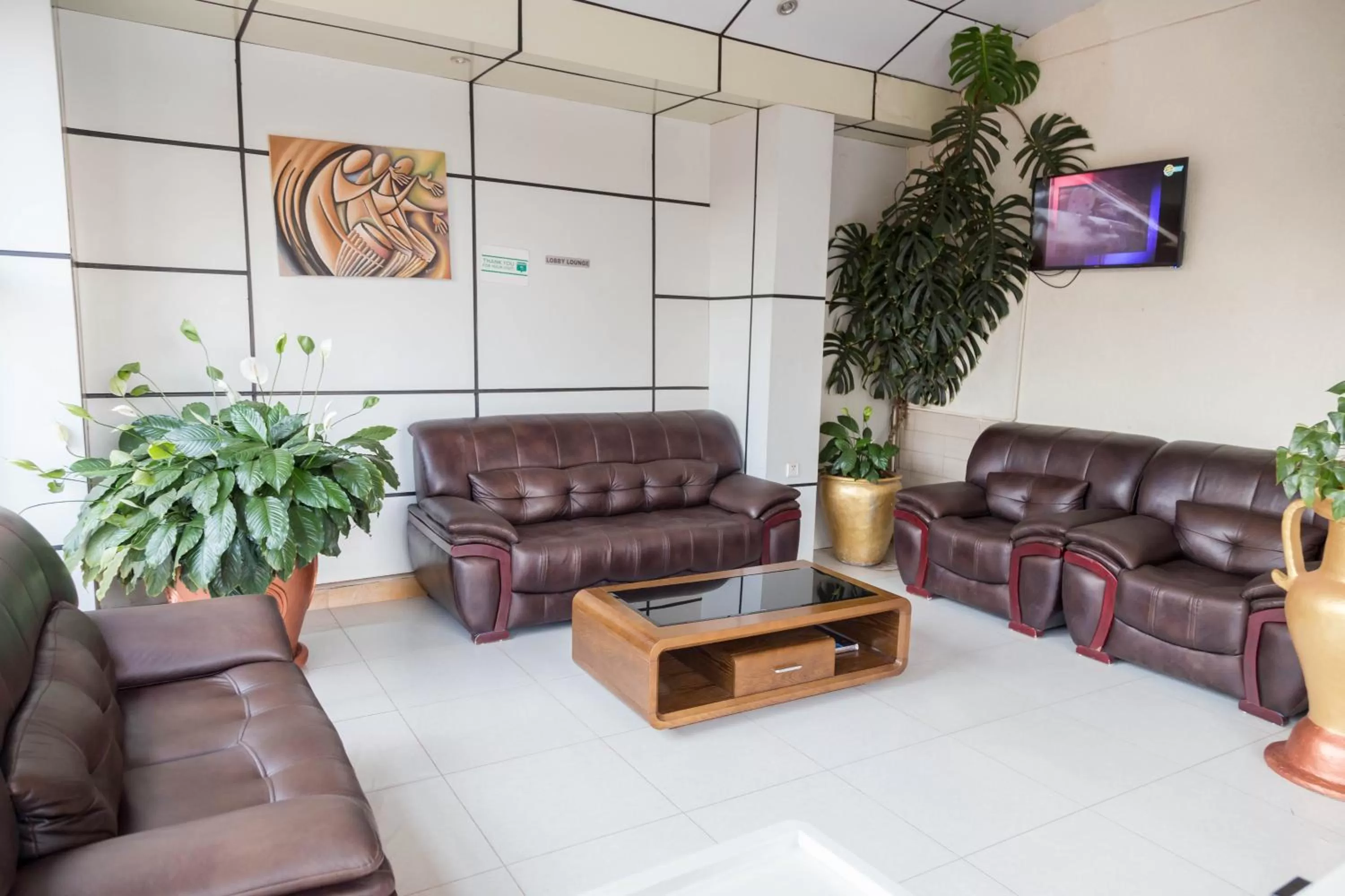 Lobby or reception in Olympic Hotel