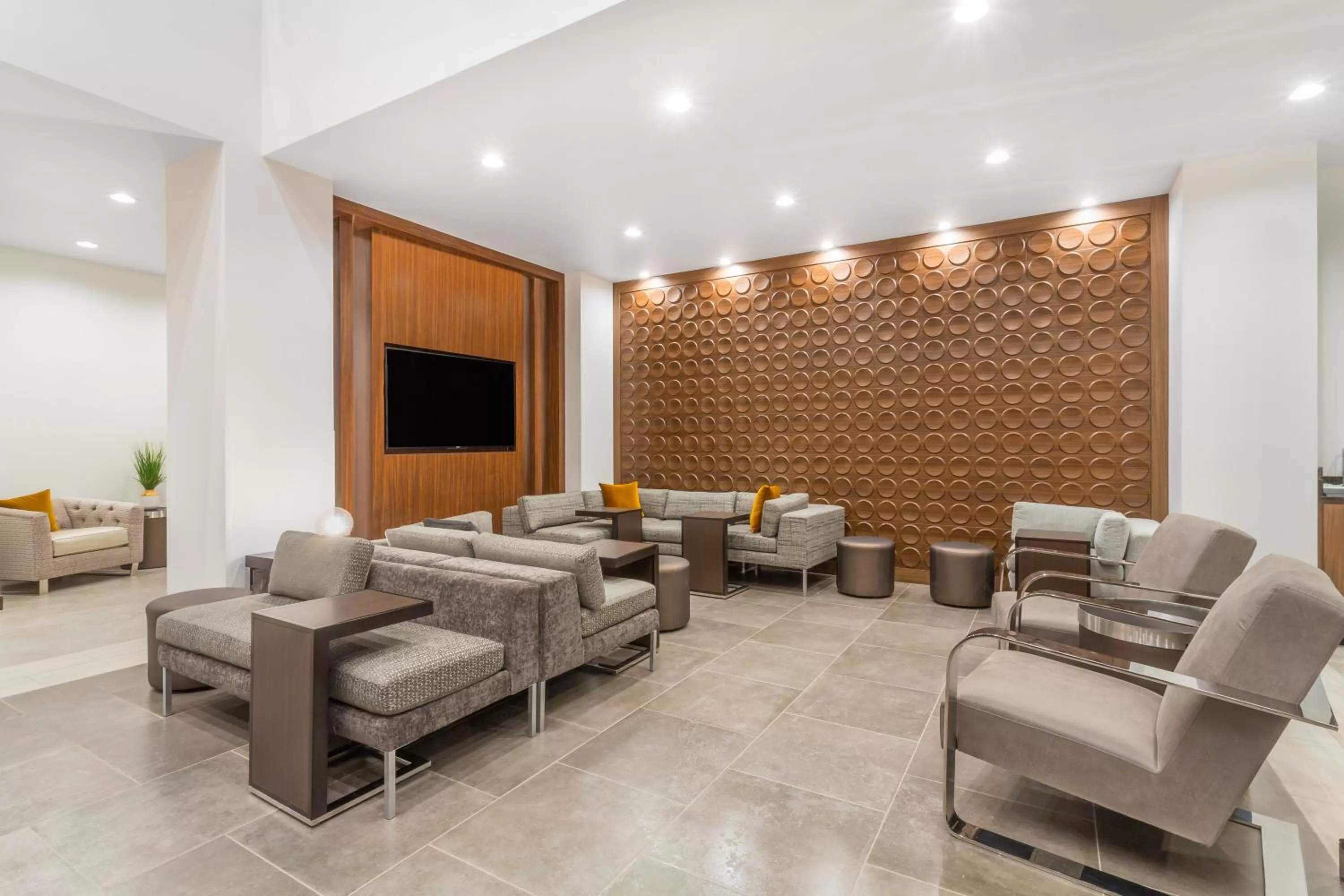 Seating area in Wingate by Wyndham Hurricane Zion National Park