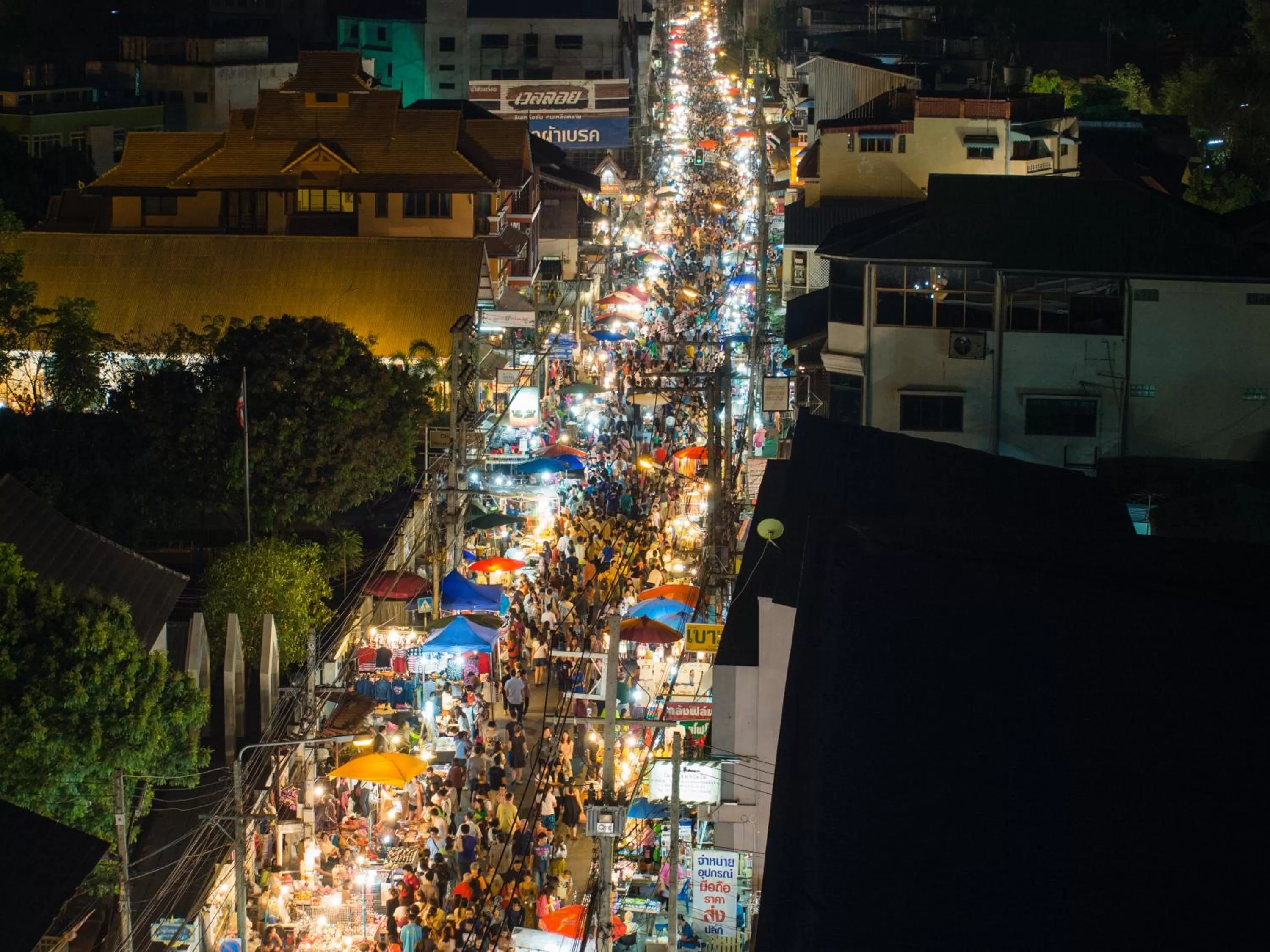 Bird's eye view in The Chateau Chiangmai Residence
