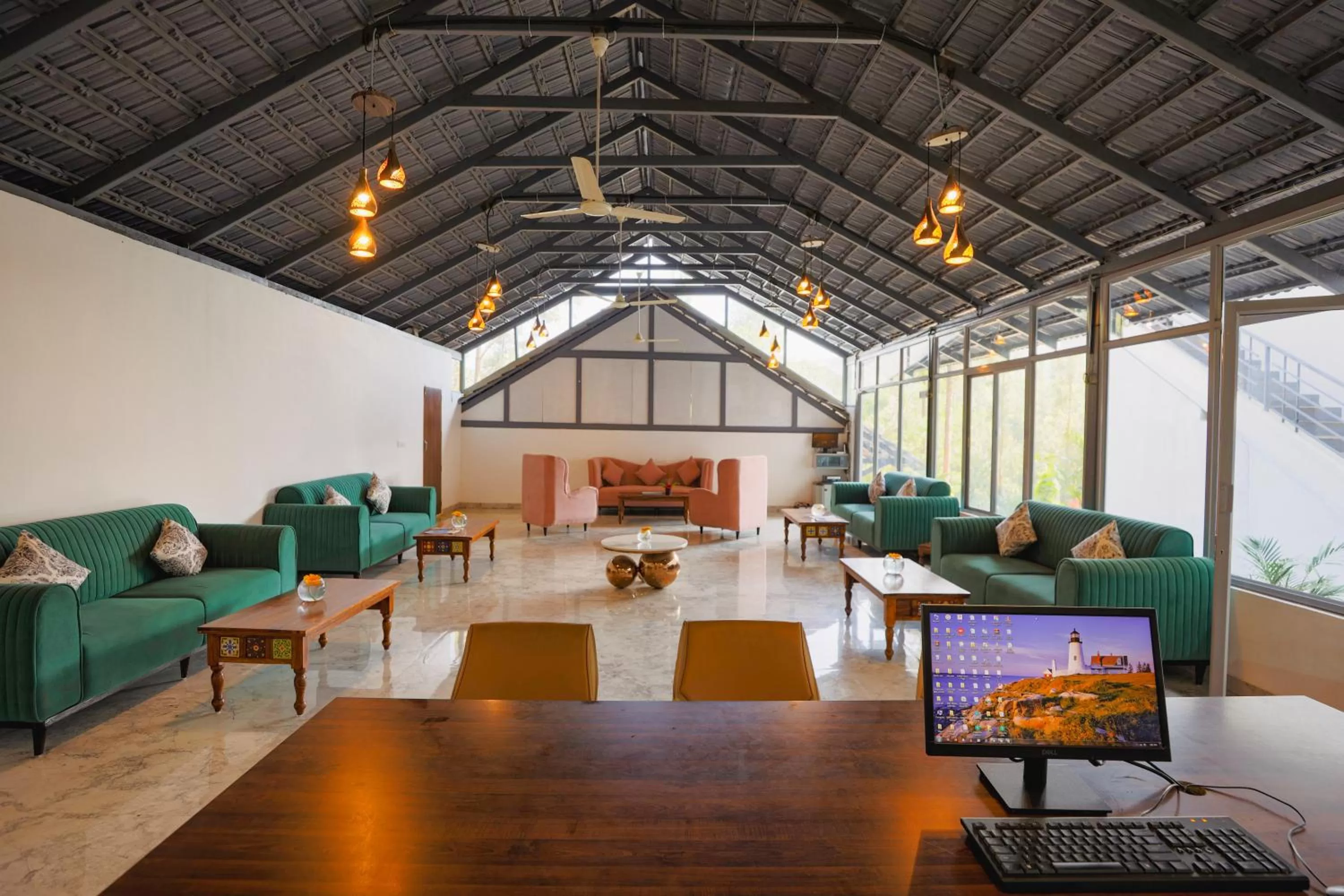Lobby or reception in The Spectrum Resort, Chikmagalur