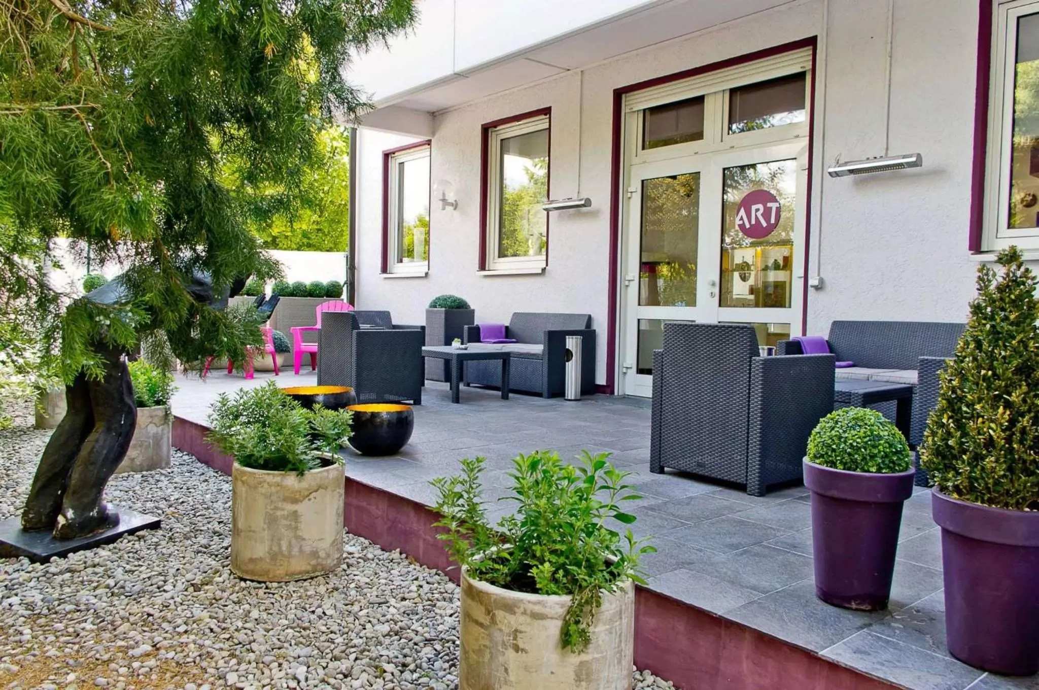 Balcony/Terrace in Arthotel ANA Style Augsburg