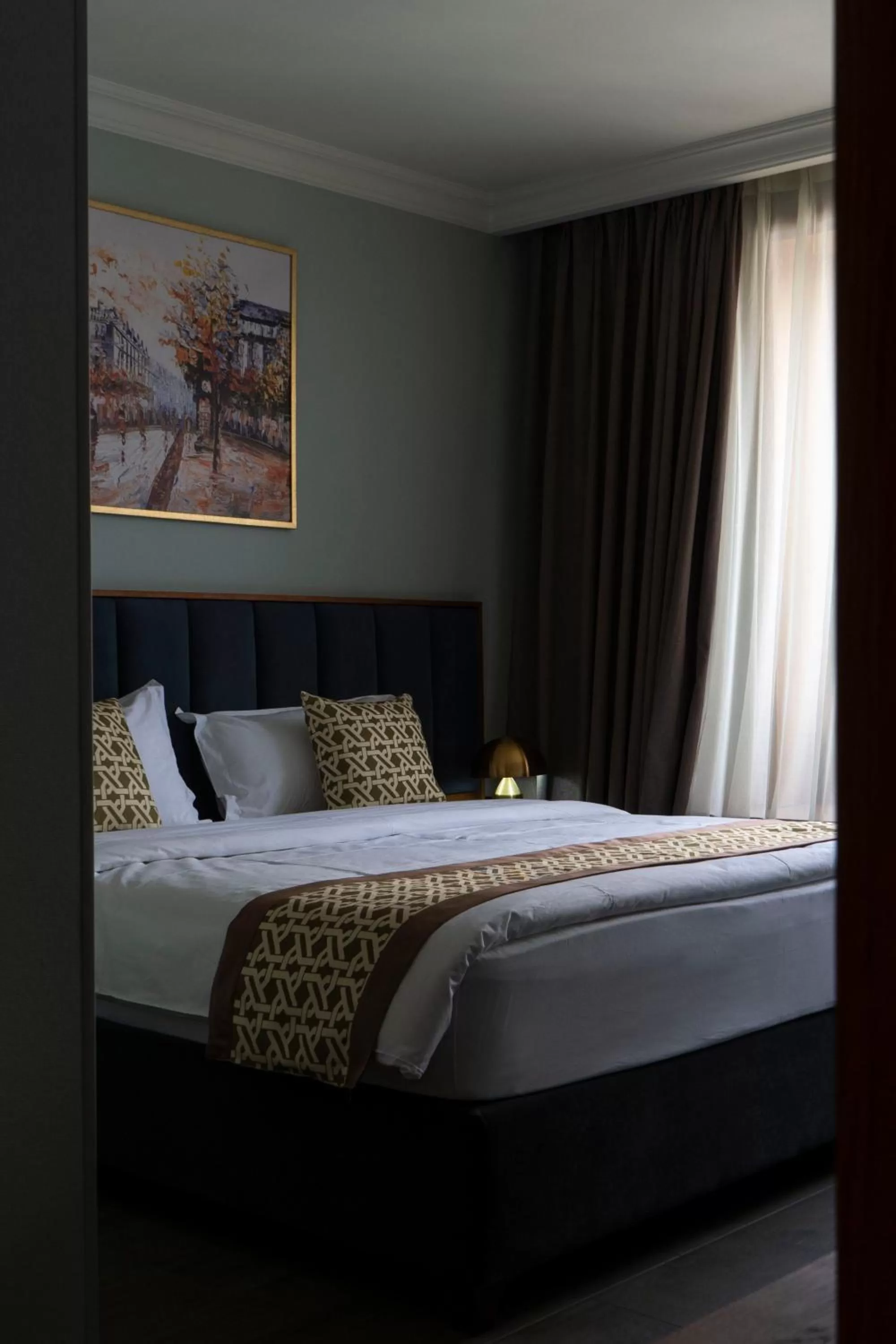 Bed in Grand Opera Hotel