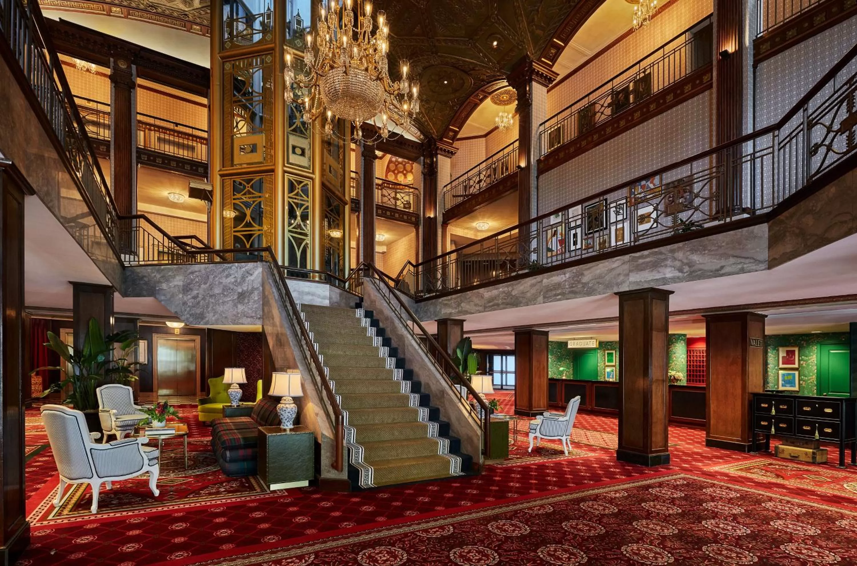 Lobby or reception in Graduate by Hilton Providence