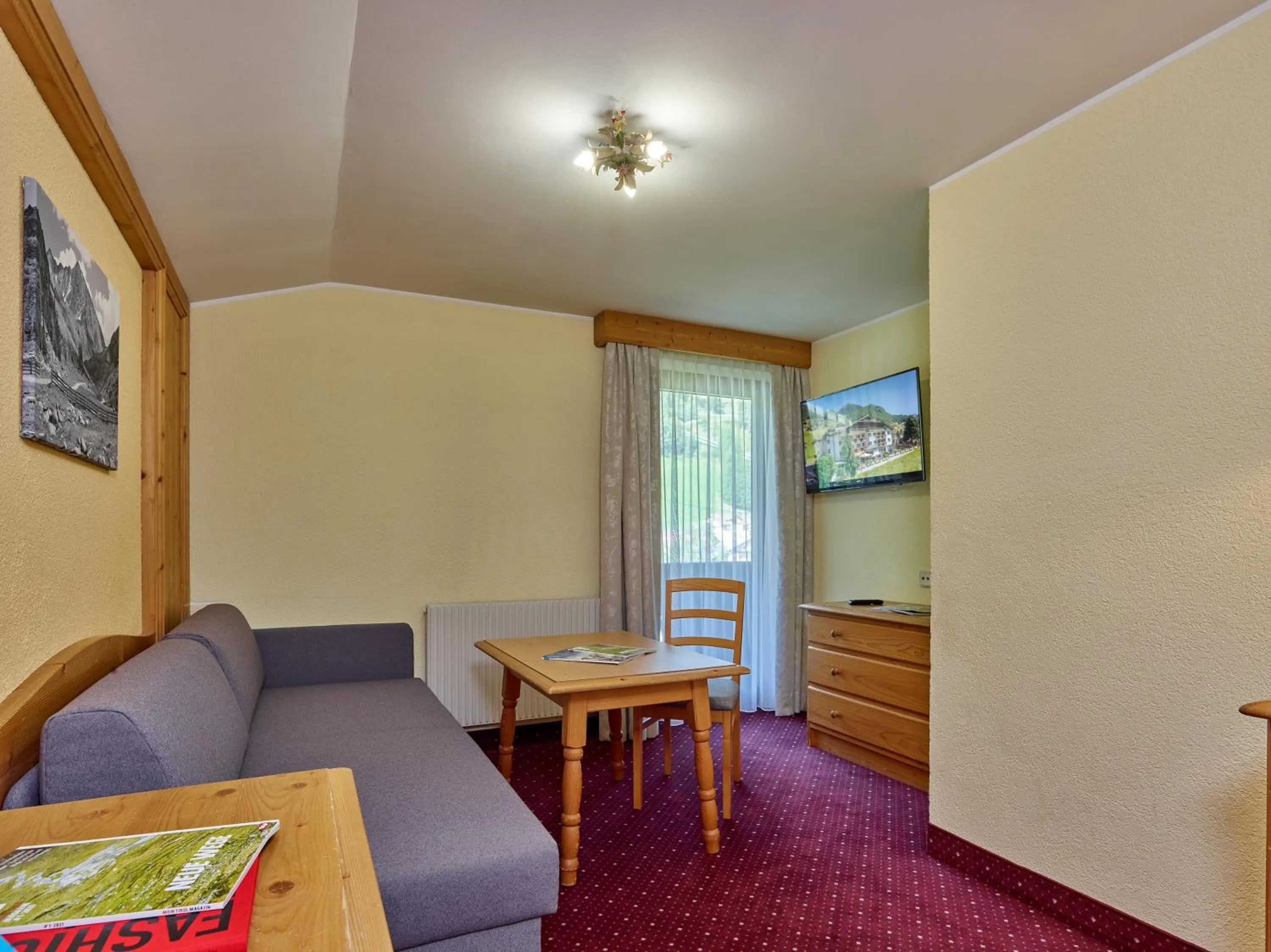 Living room in Hotel Erhart Sölden