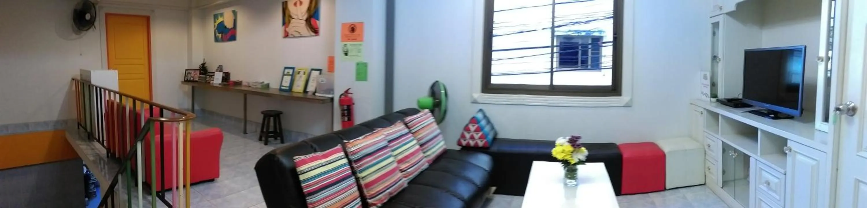 On site in Salsa Hostel