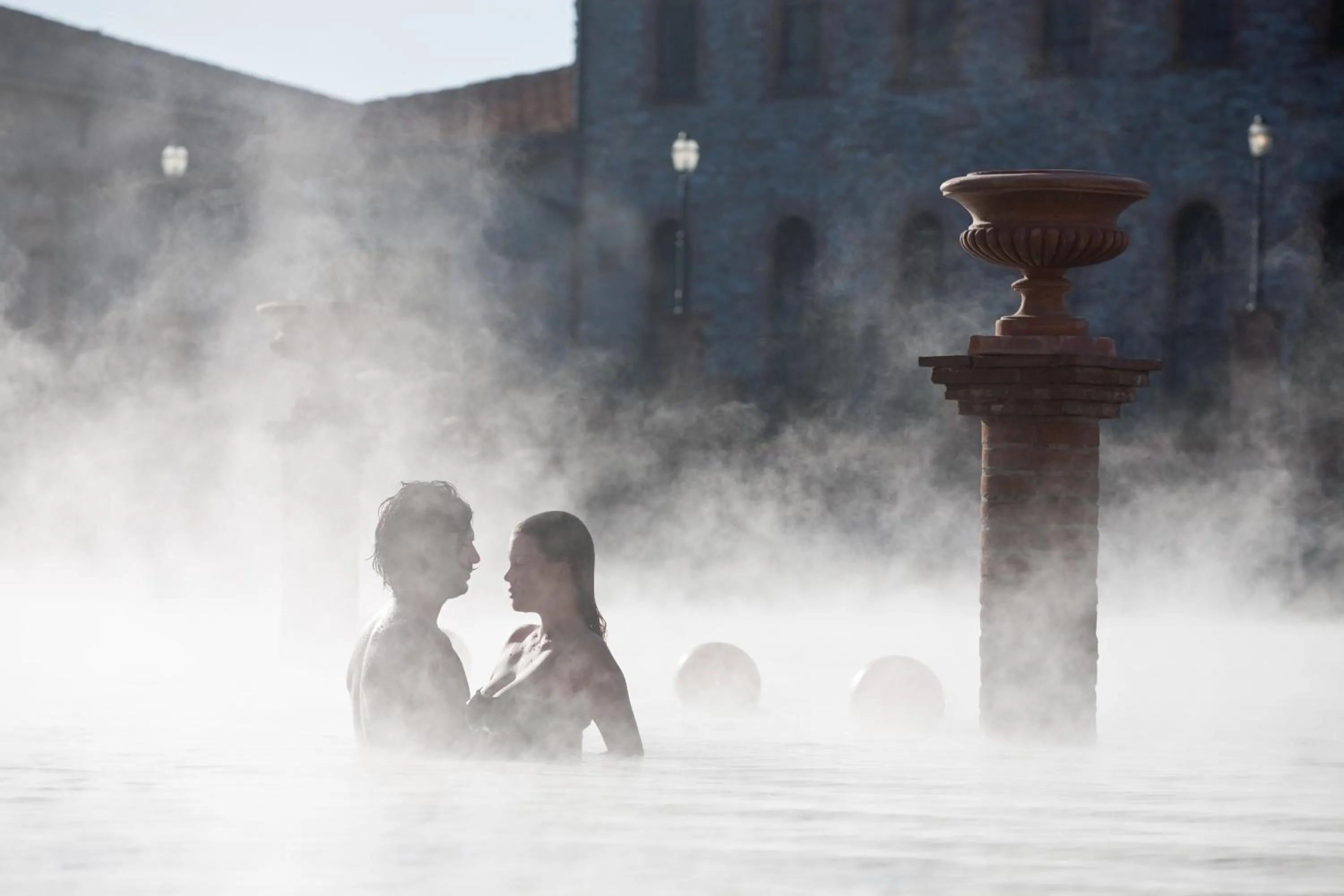 Hot Spring Bath in Calidario Terme Etrusche