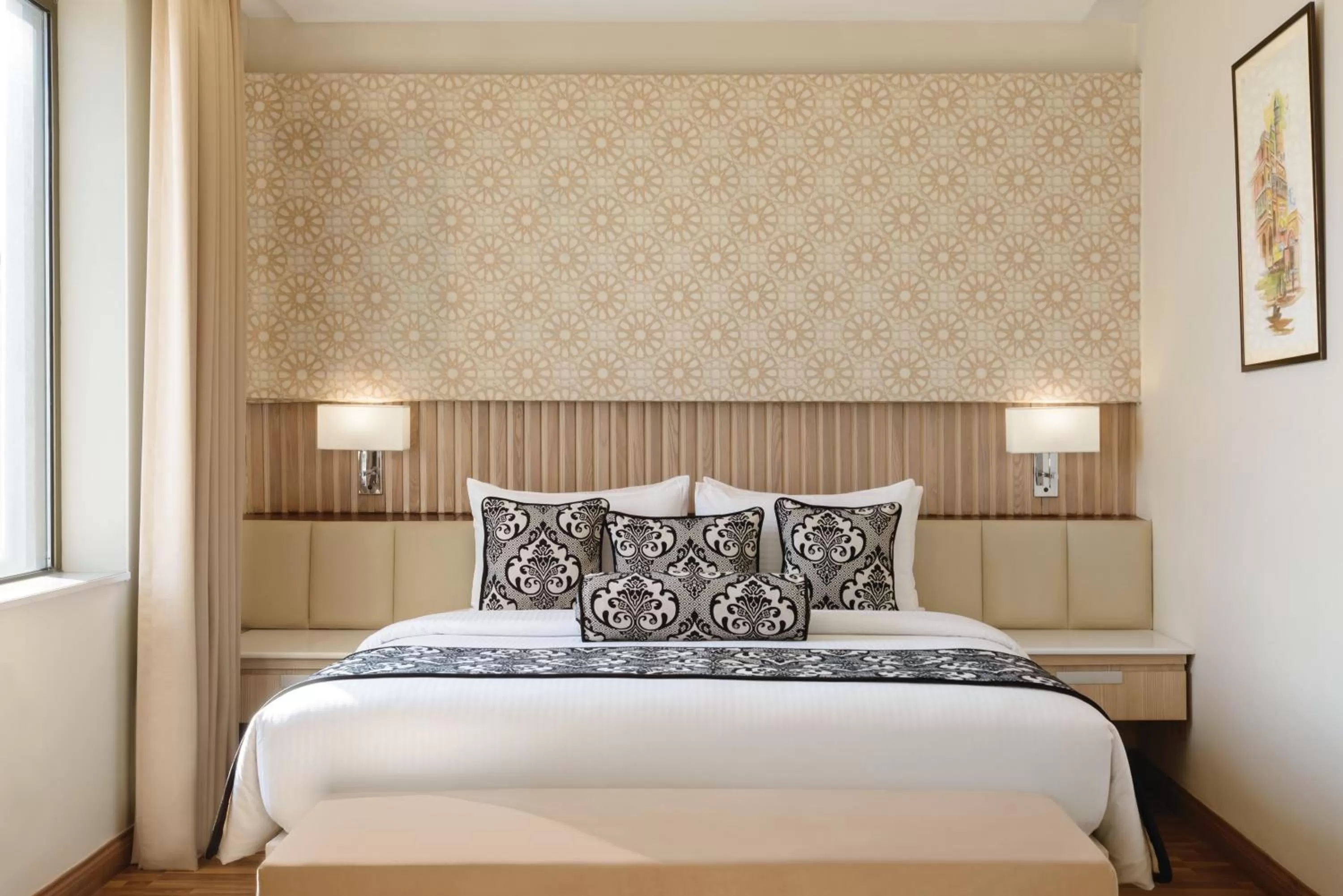 Bed in Ramada by Wyndham Lahore Gulberg II