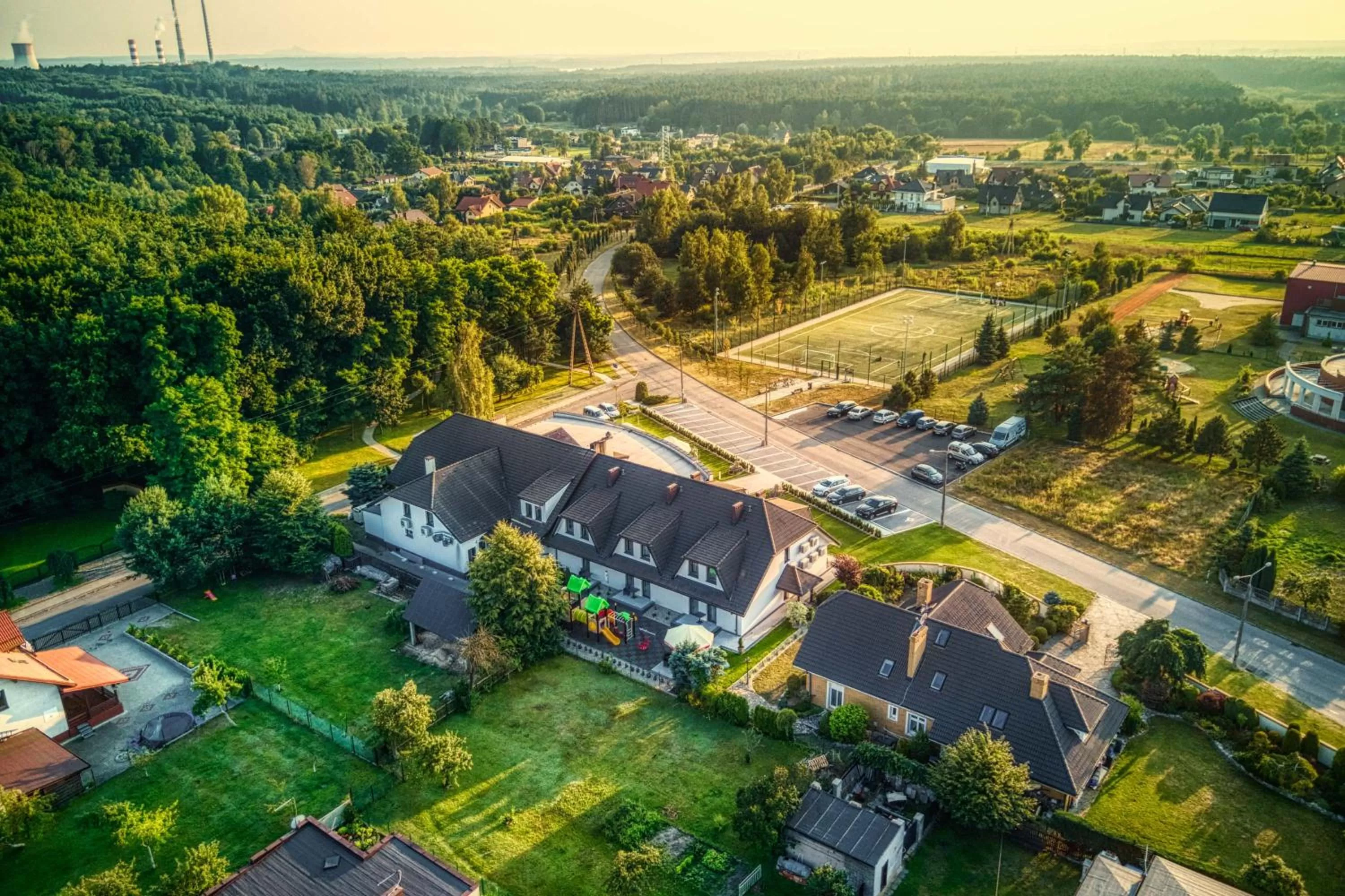 Bird's eye view, Bird's-eye View in Hotel Biały Dom