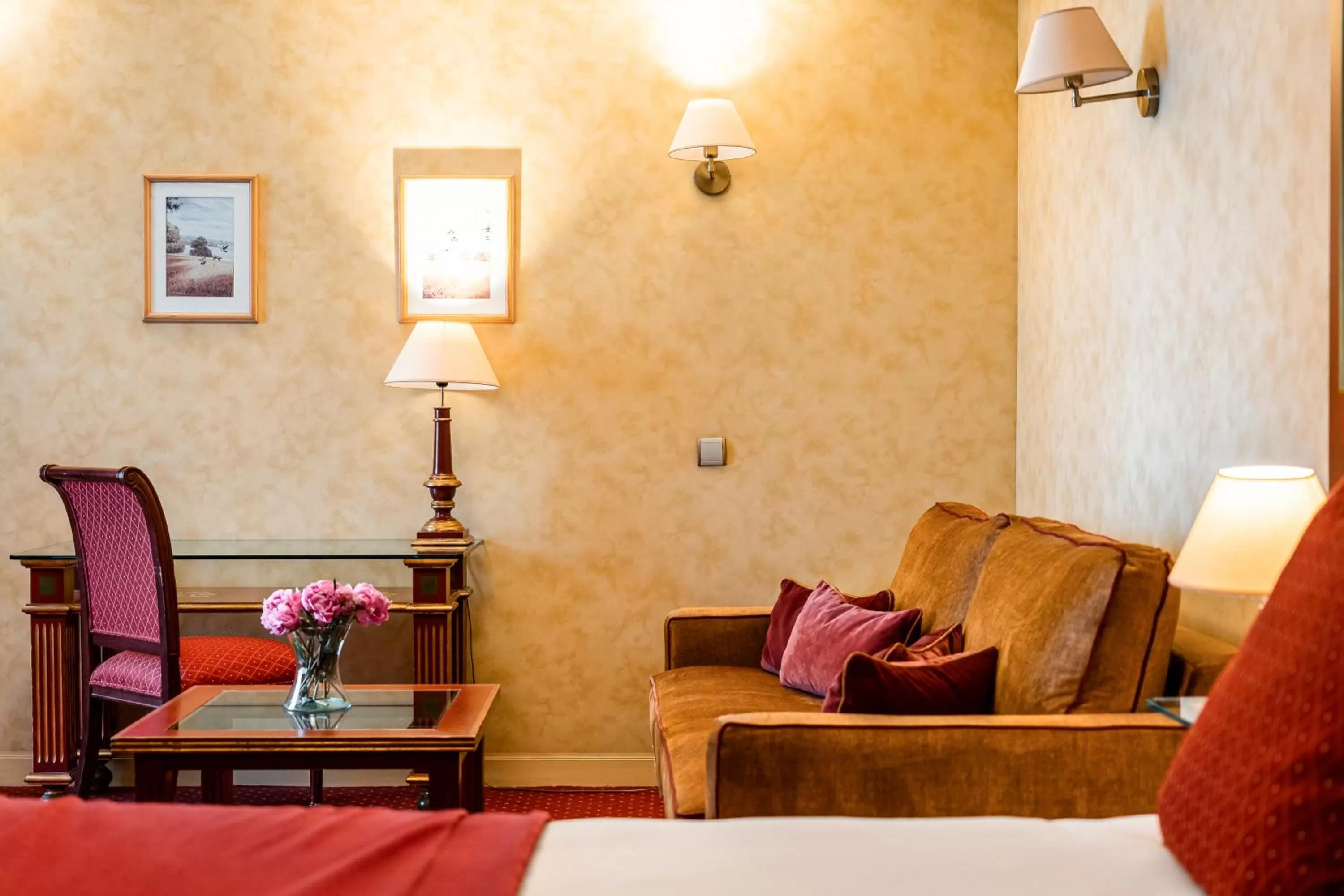 Living room in Villa Beaumarchais