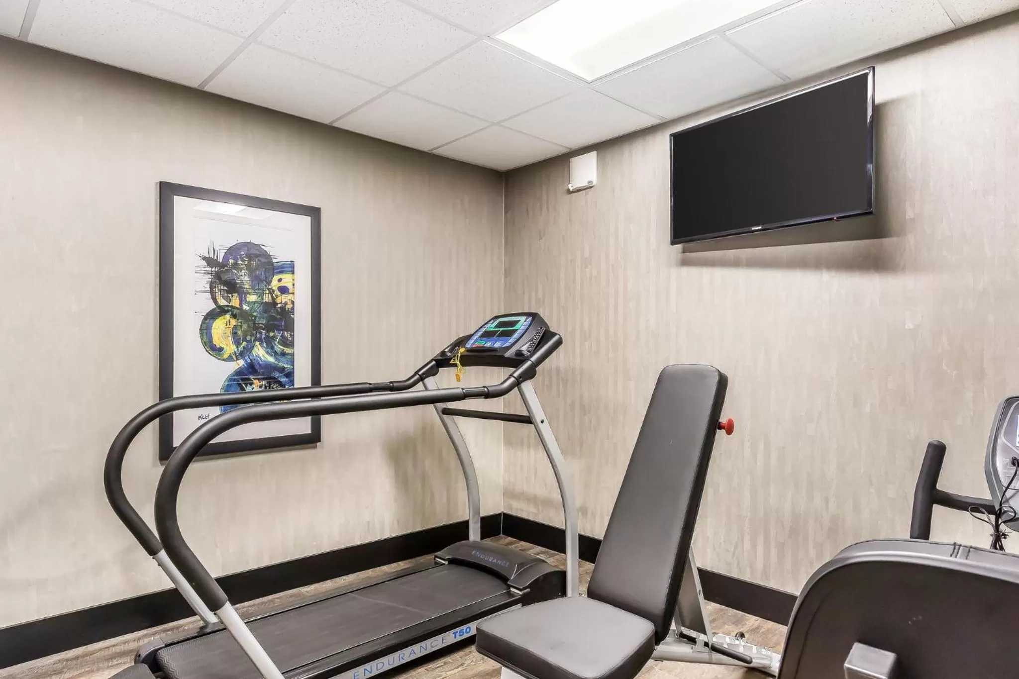 Fitness centre/facilities in Quality Inn Pleasant View