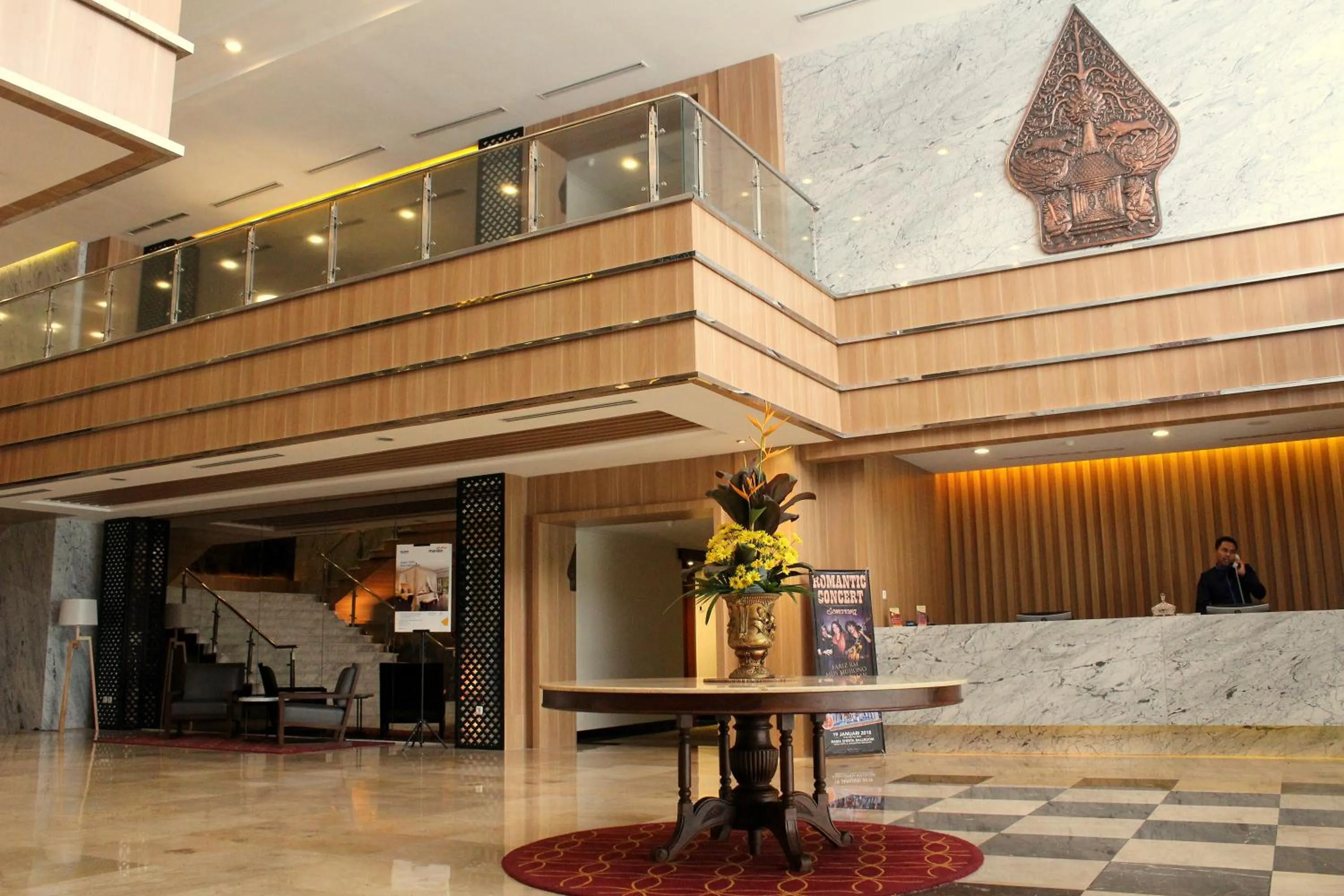 Lobby or reception in Patra Semarang Hotel & Convention