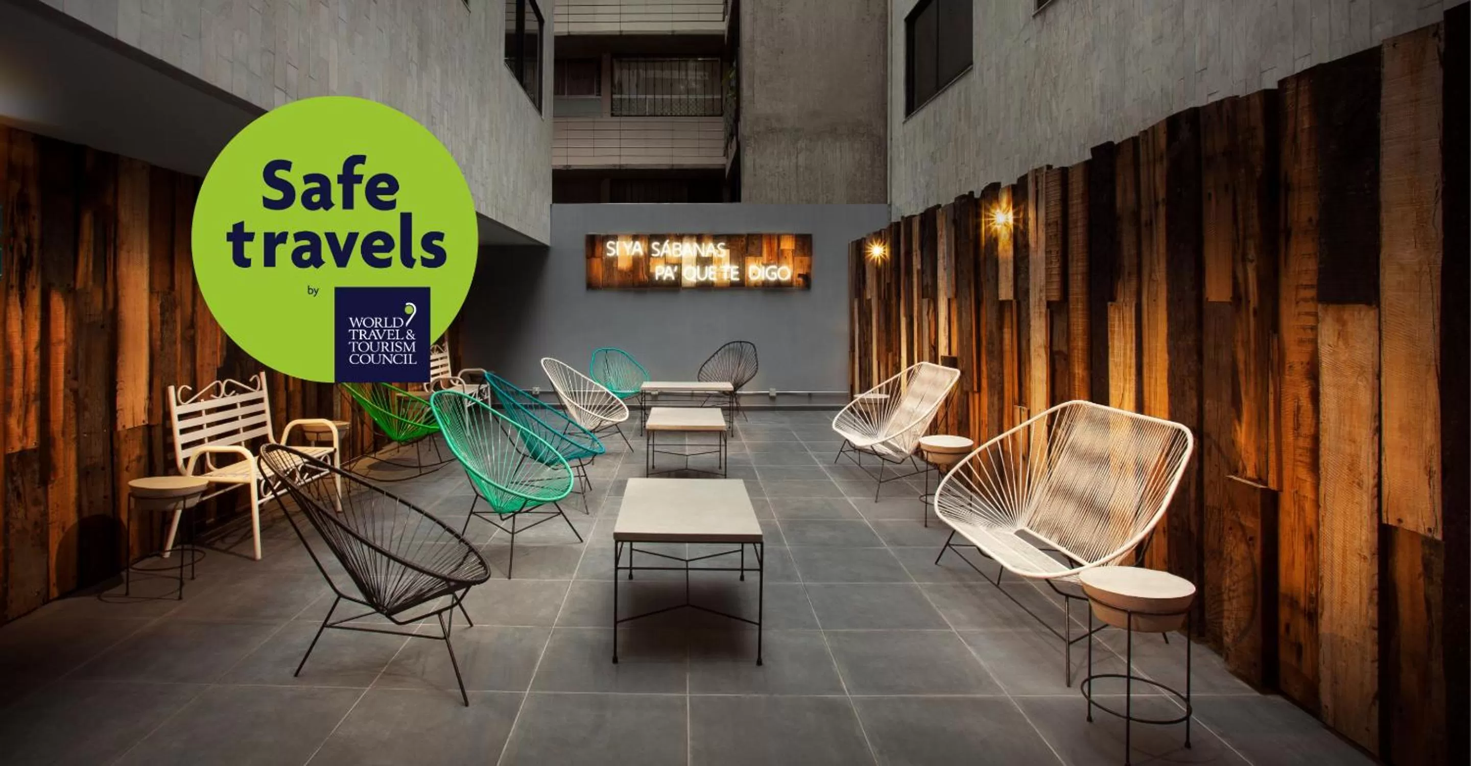 Patio in Hotel MX lagunilla CDMX, Trademark Collection by Wyndham