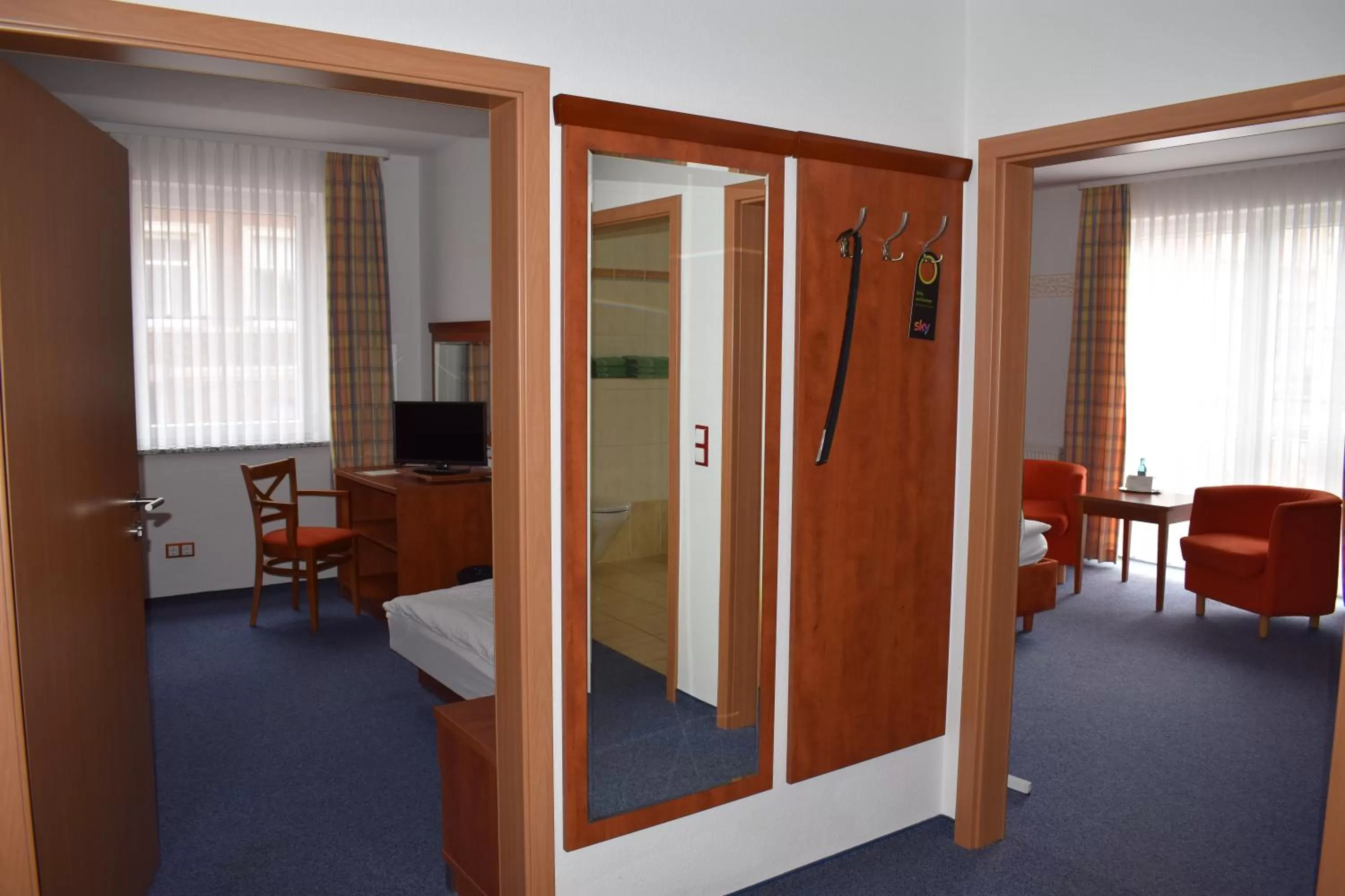 Bathroom in Hotel garni "Am Hafen"