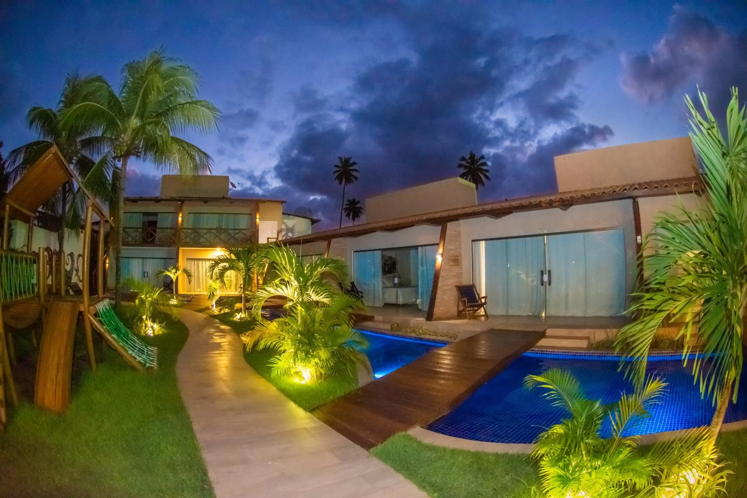 Swimming Pool in Pousada Sol e Mar