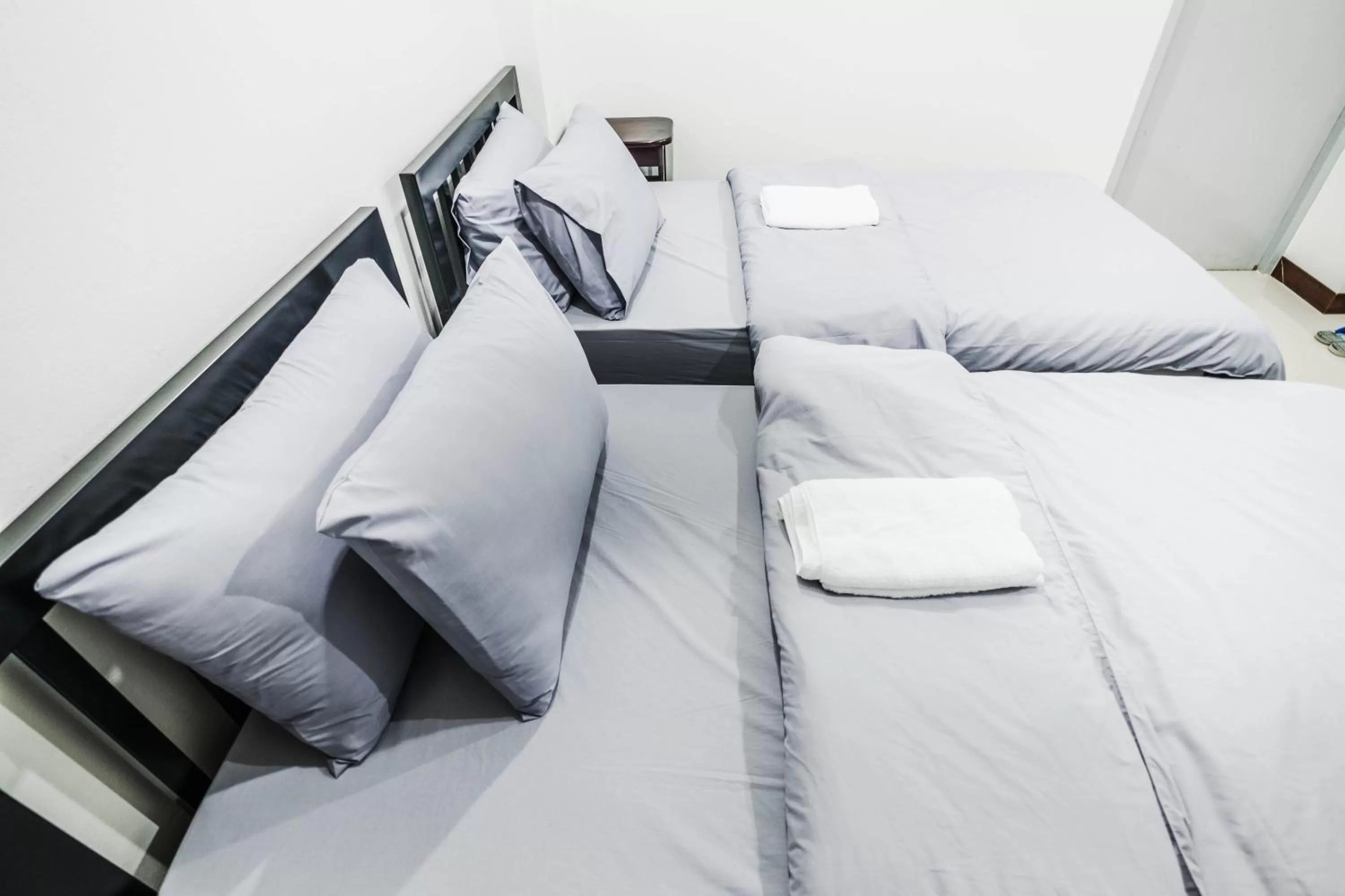 Bed in Don Muang Hotel