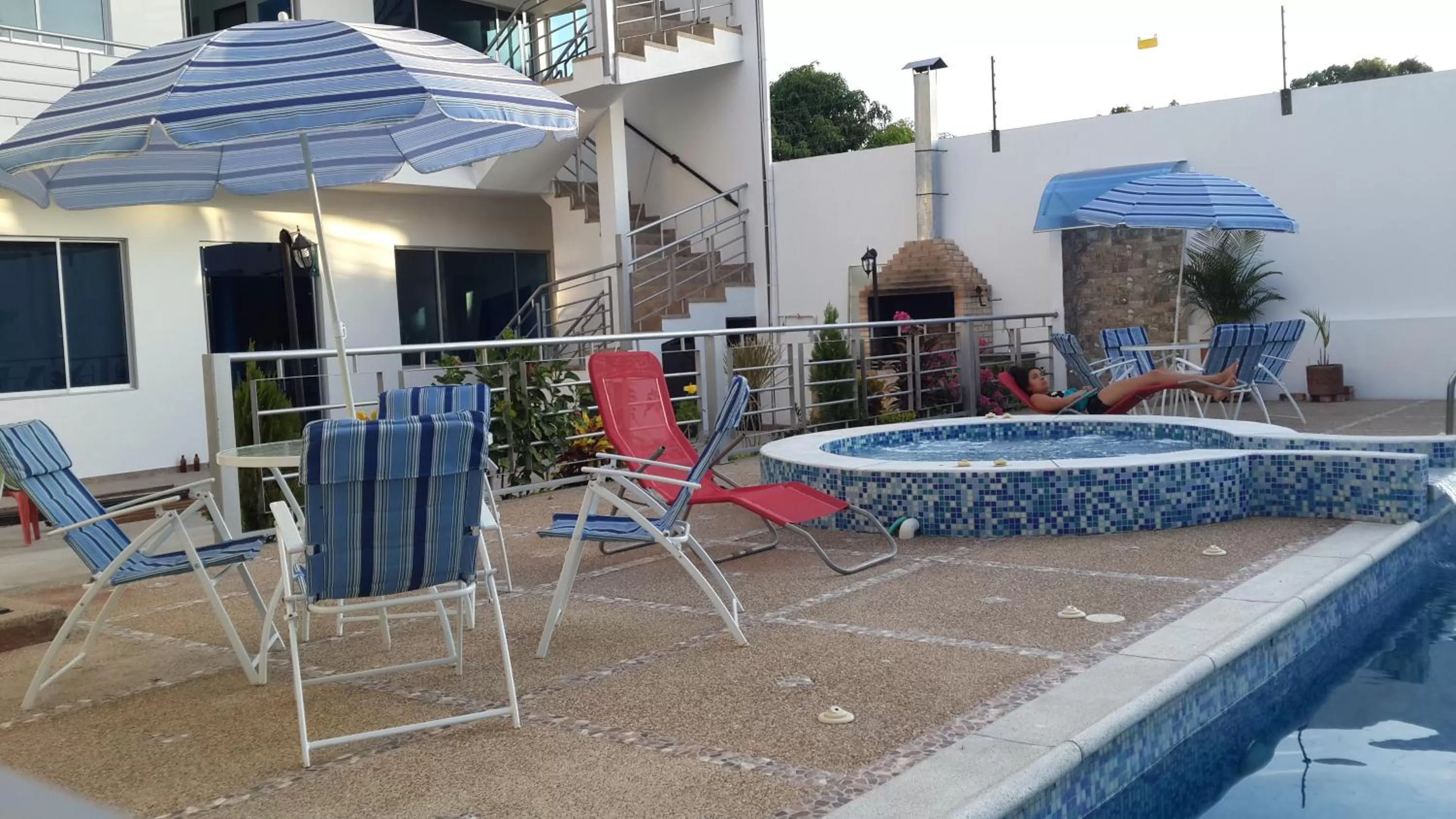 Swimming Pool in Tropical Resort Tocaima