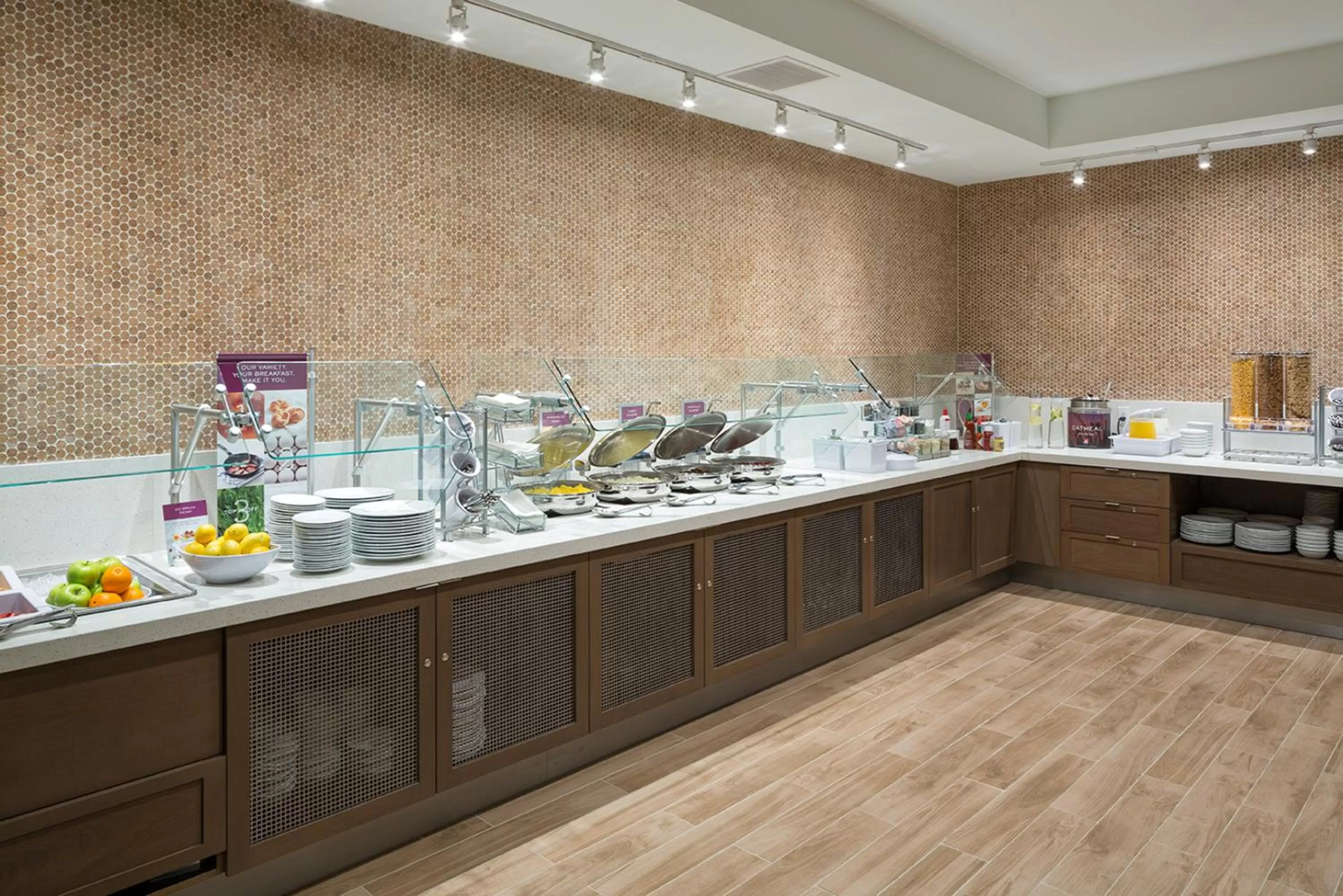 Buffet breakfast in Residence Inn by Marriott Ontario Rancho Cucamonga