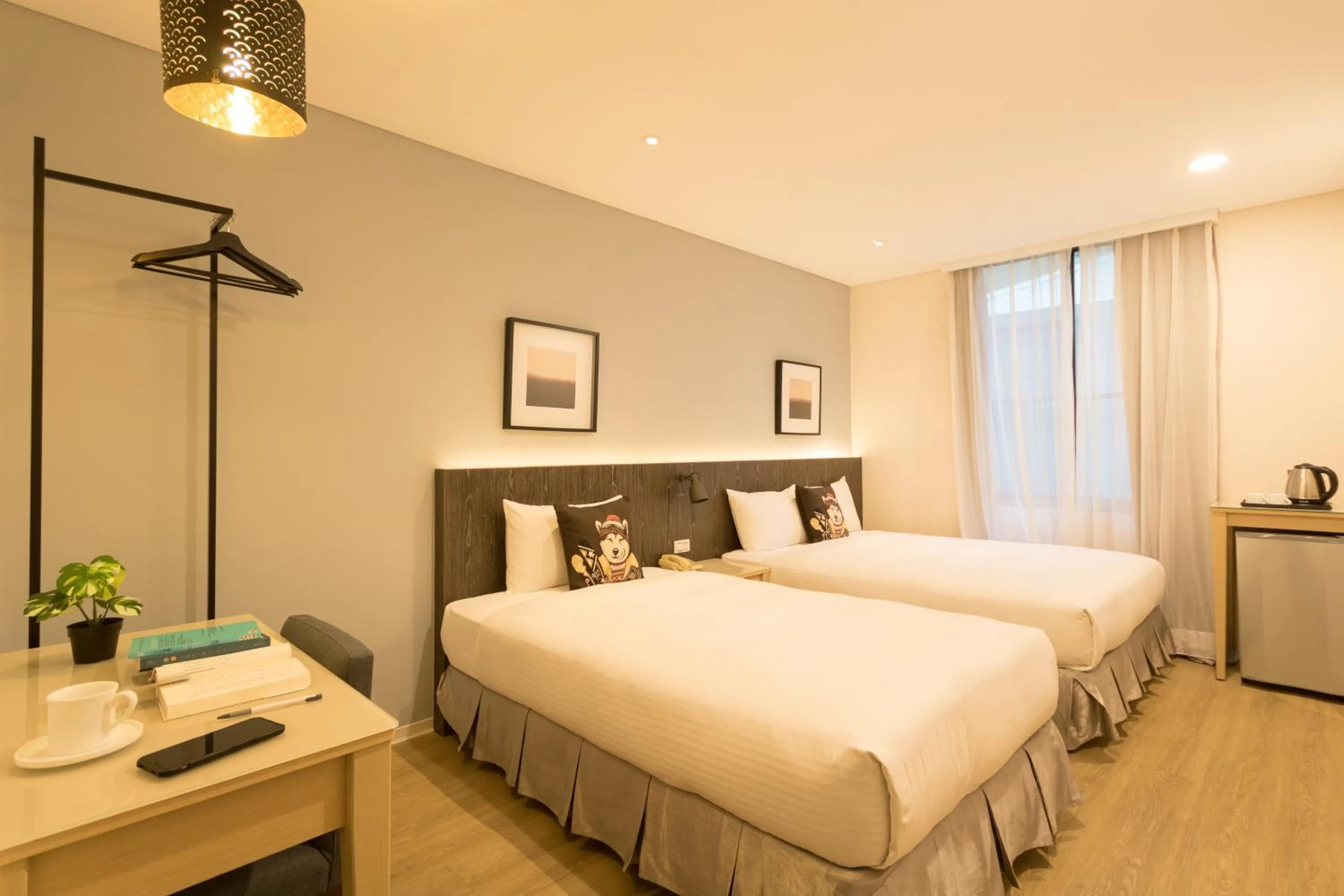 Bed in Tan Tso Ma Li Commercial Hotel