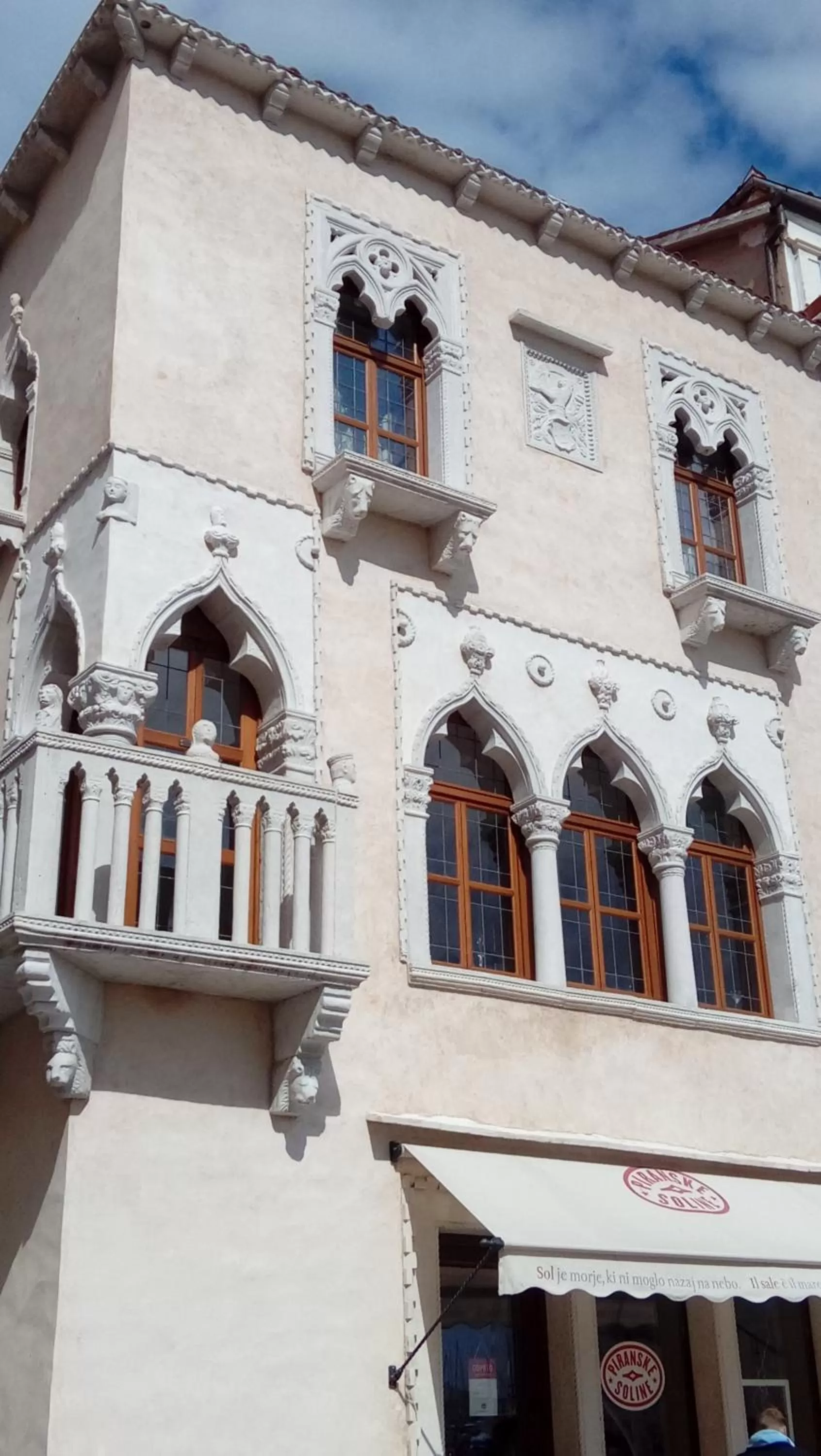 Facade/entrance, Property Building in Benecanka Casa Veneziana Piran