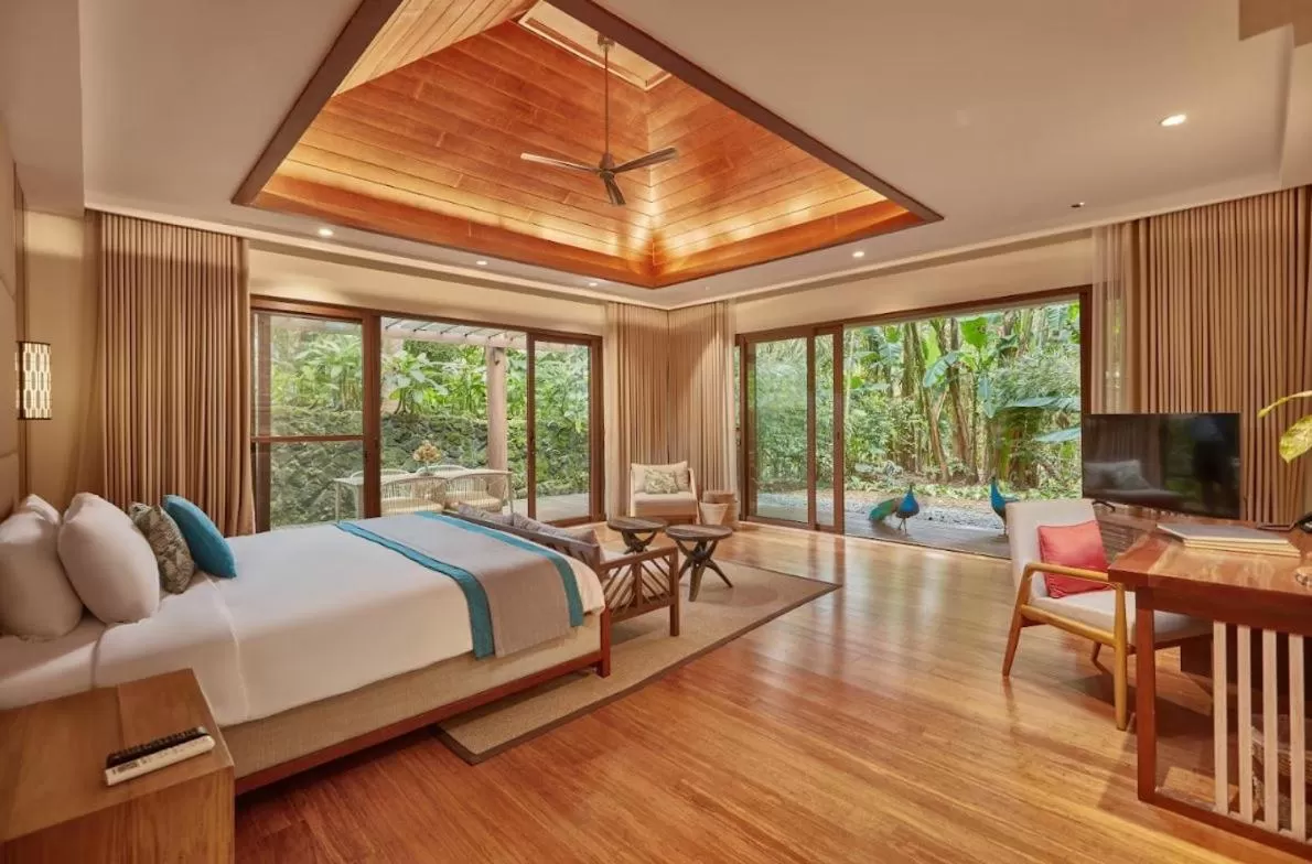 Bed in The Farm at San Benito