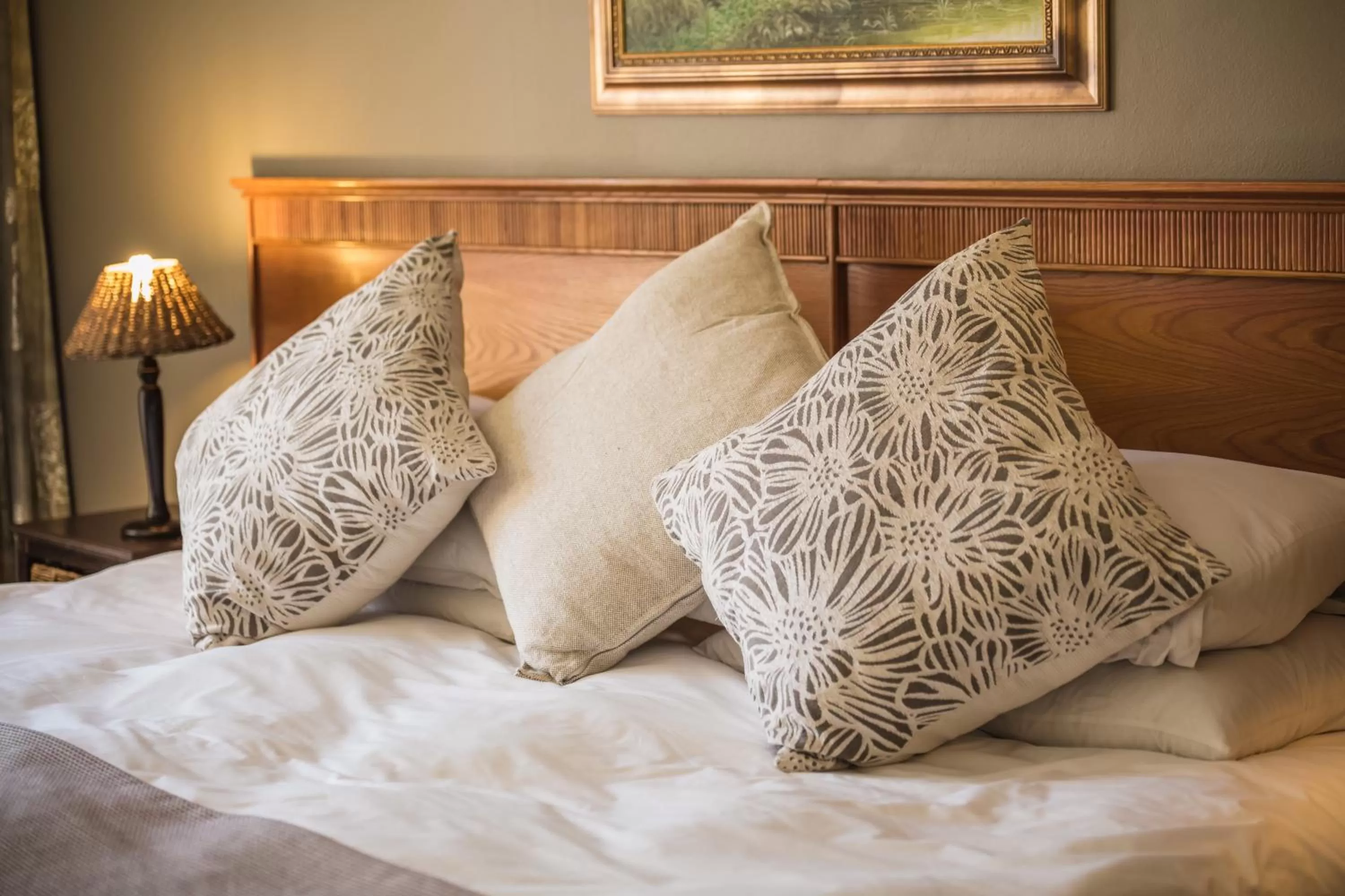 Bed in Acacia Guesthouse Klerksdorp