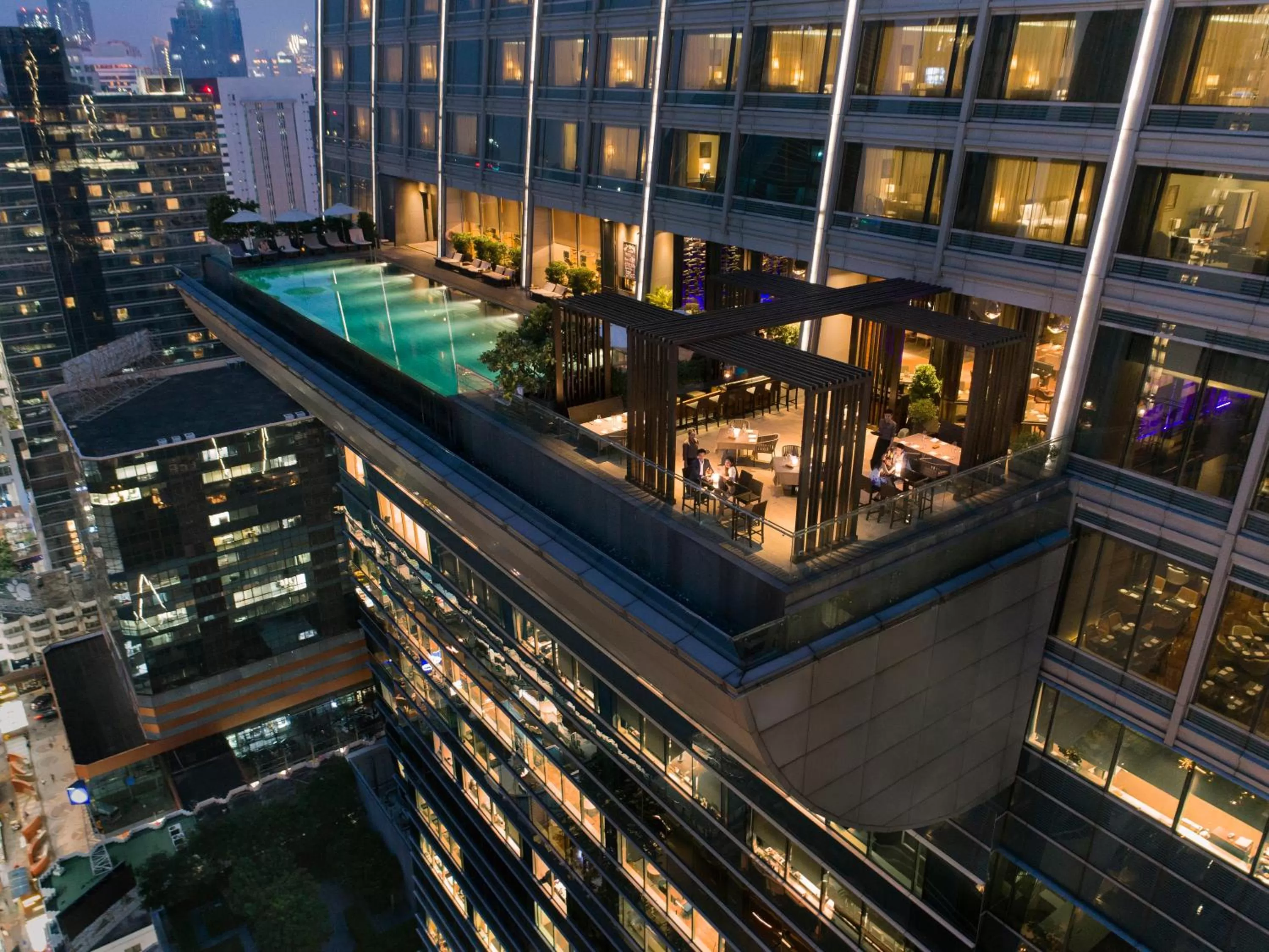 Property building in The Okura Prestige Bangkok