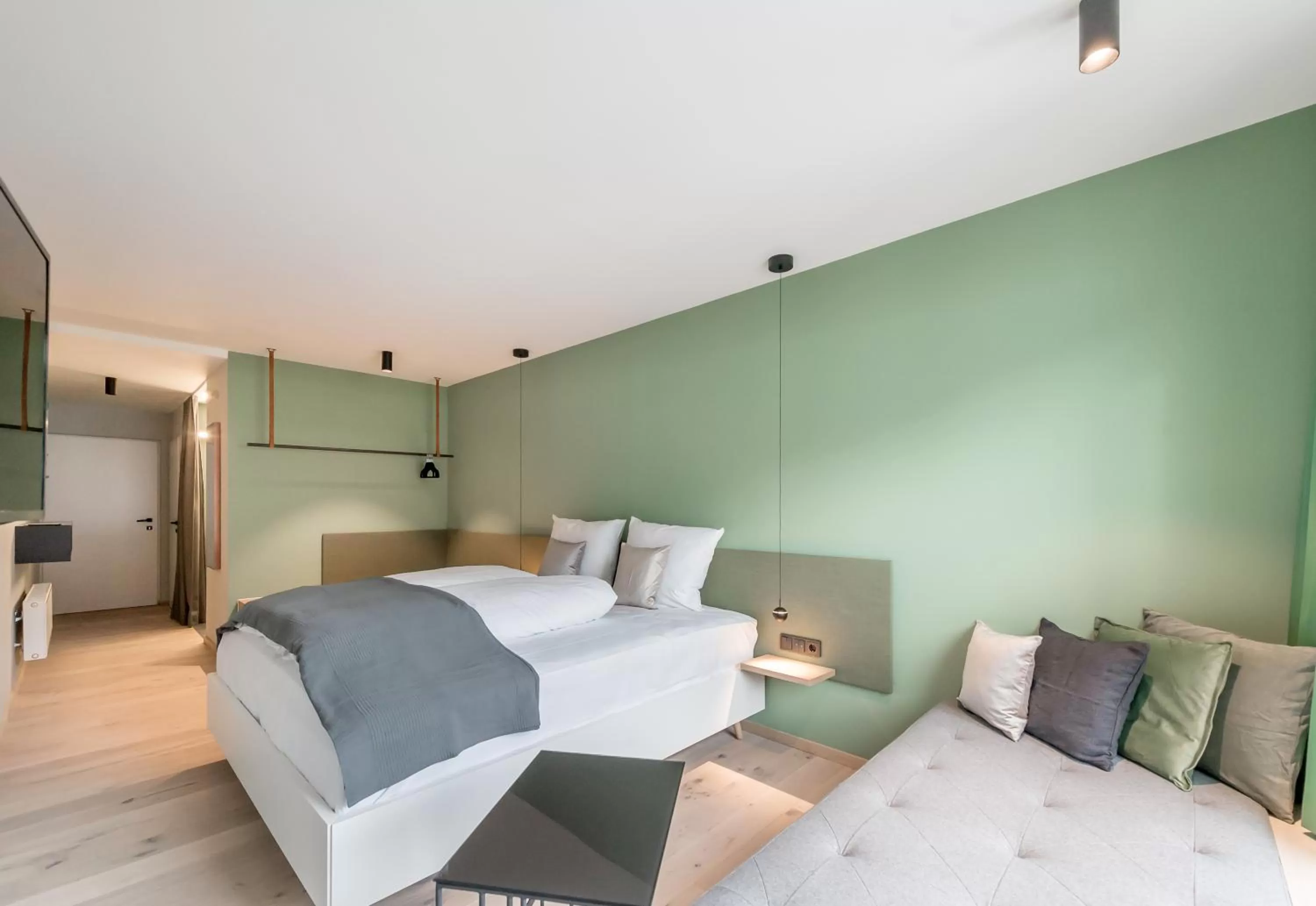 Bed in Lifestylehotel dasMAX