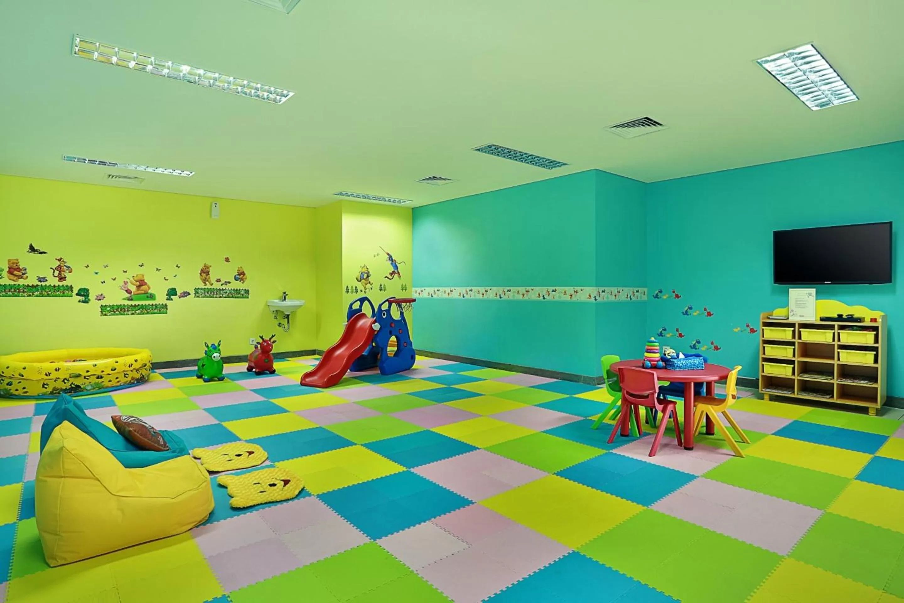 Children play ground in Bali Nusa Dua Hotel