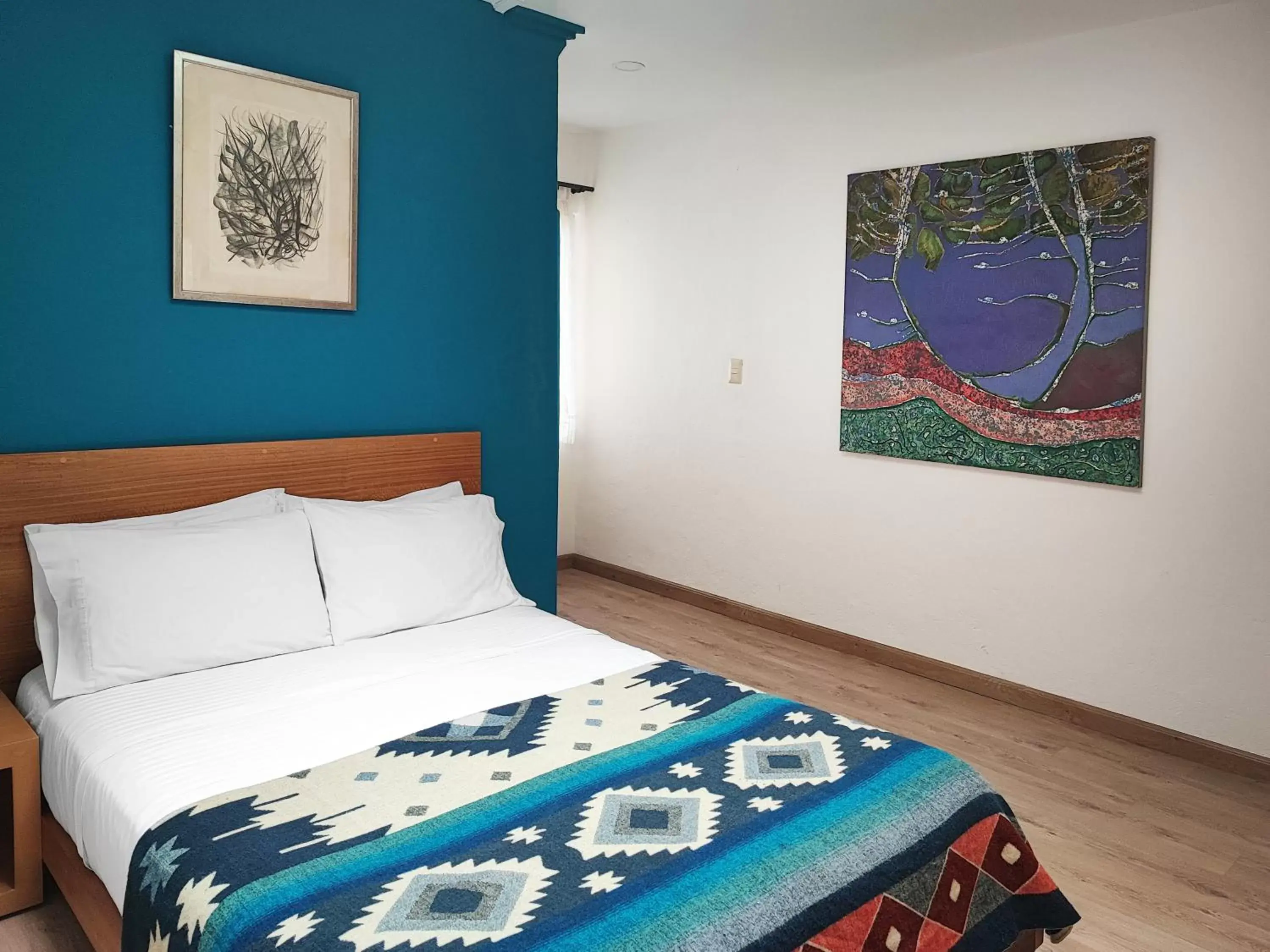 Double Room with Garden View in Hotel Casa Merced Double Room with Garden View in Hotel Casa Merced