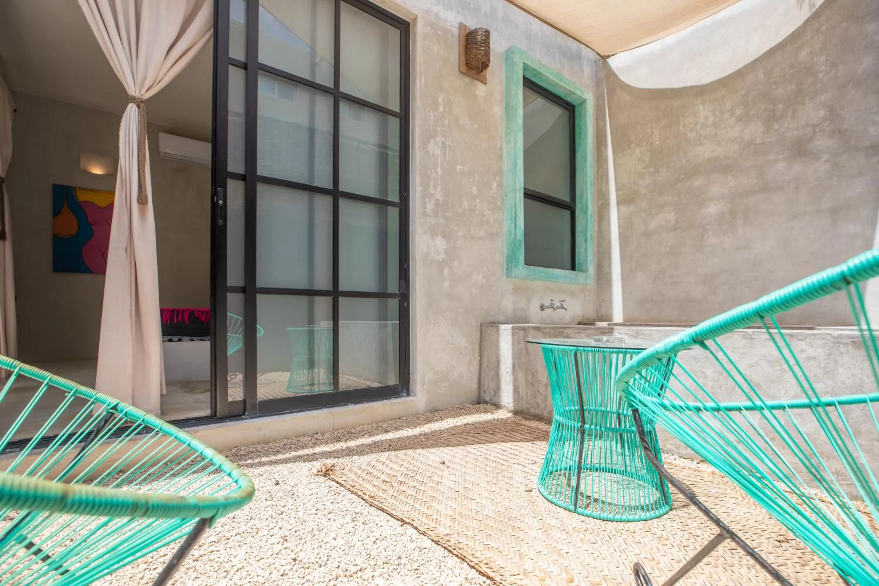 Balcony/Terrace in Turquoise Tulum Hotel