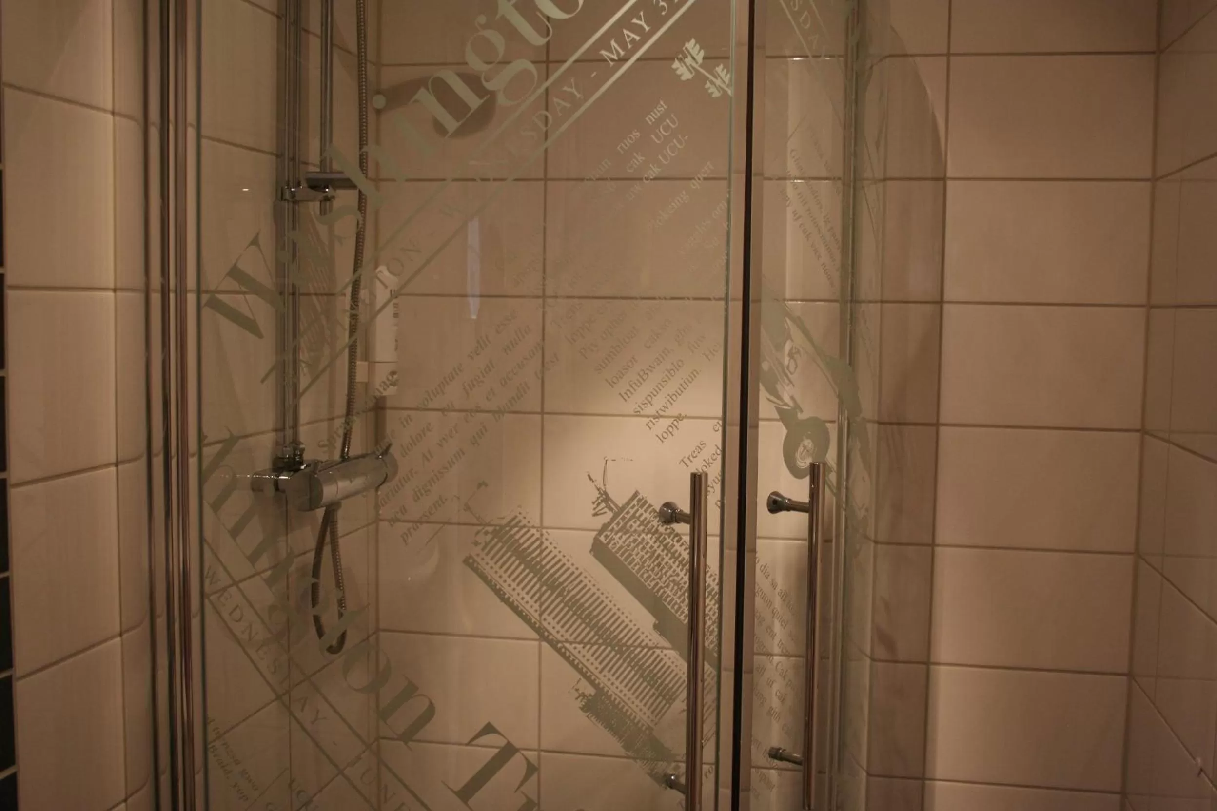 Shower in Hotell Östermalm