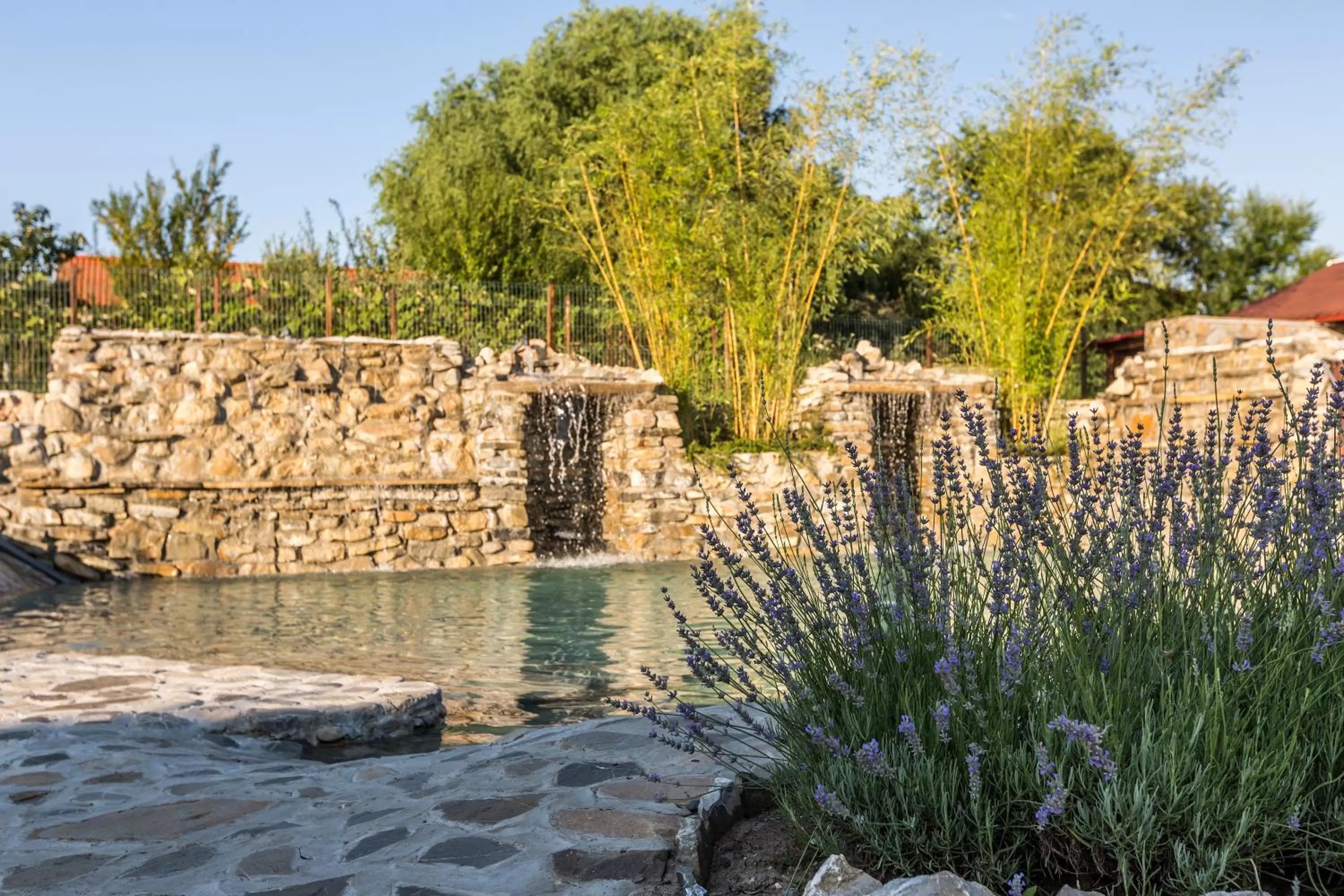 Decorative detail in Country Spa Retreat