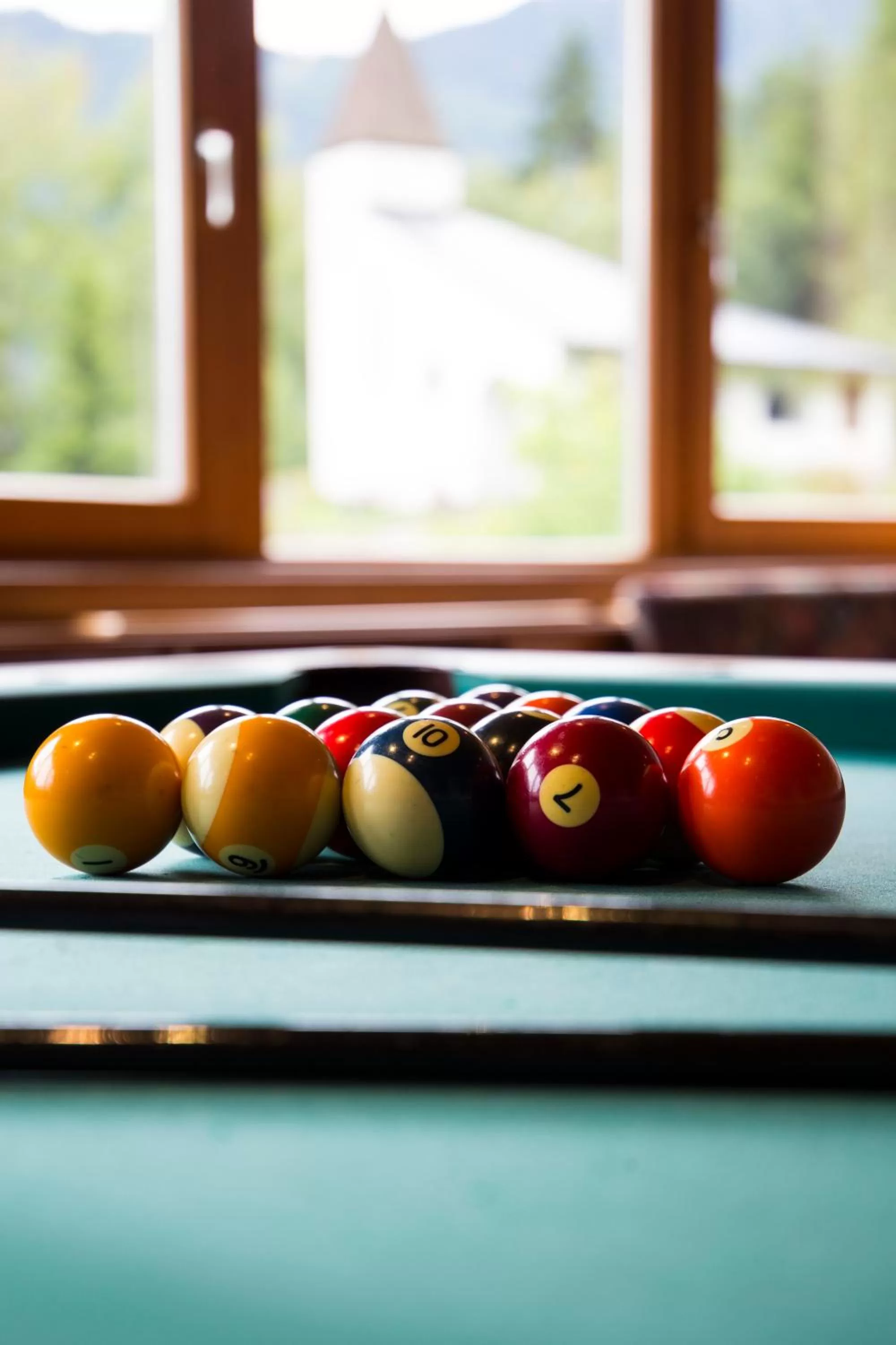 Billiard, Billiards in Seehüter's Hotel Seerose