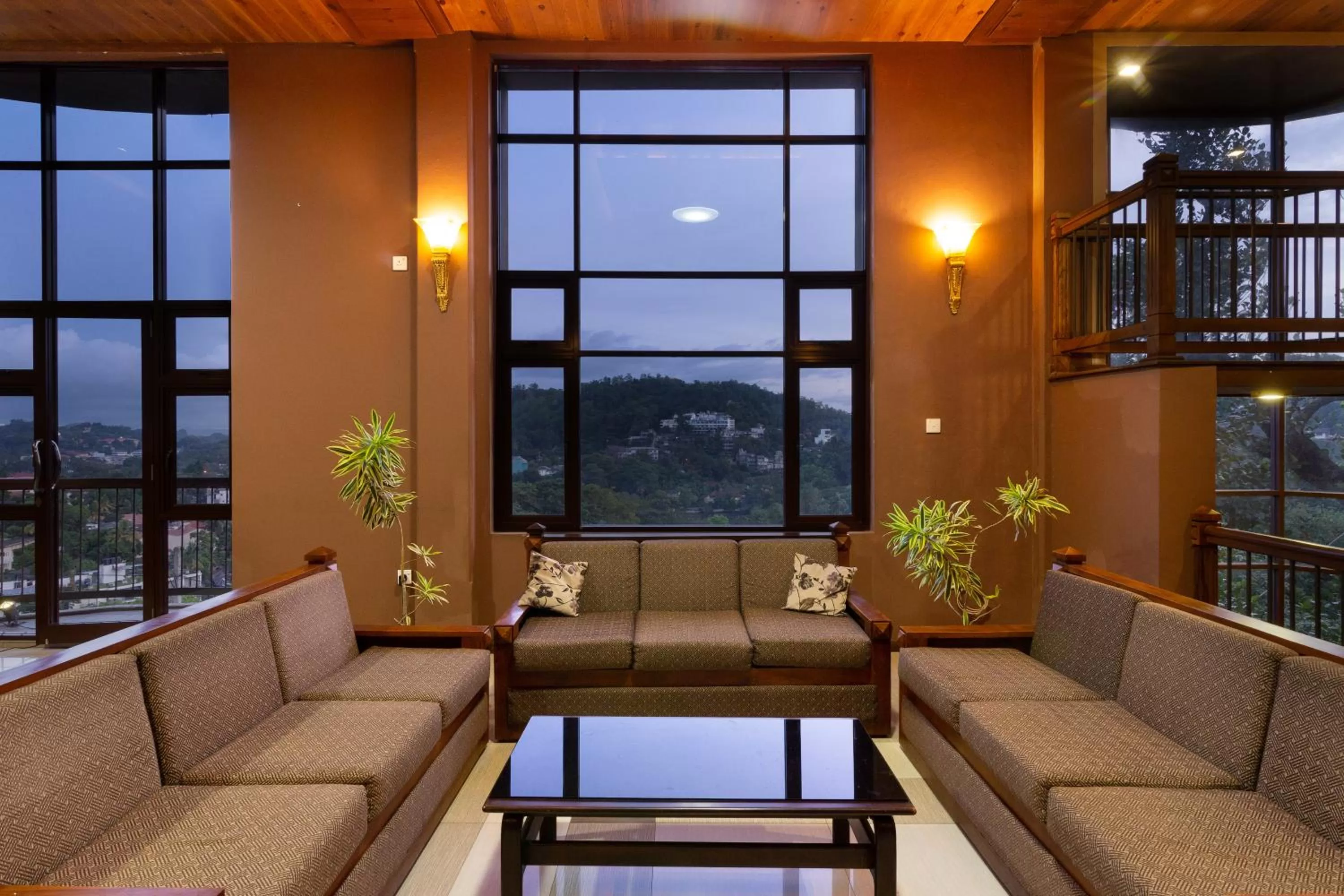 Seating area in Piumara Residence