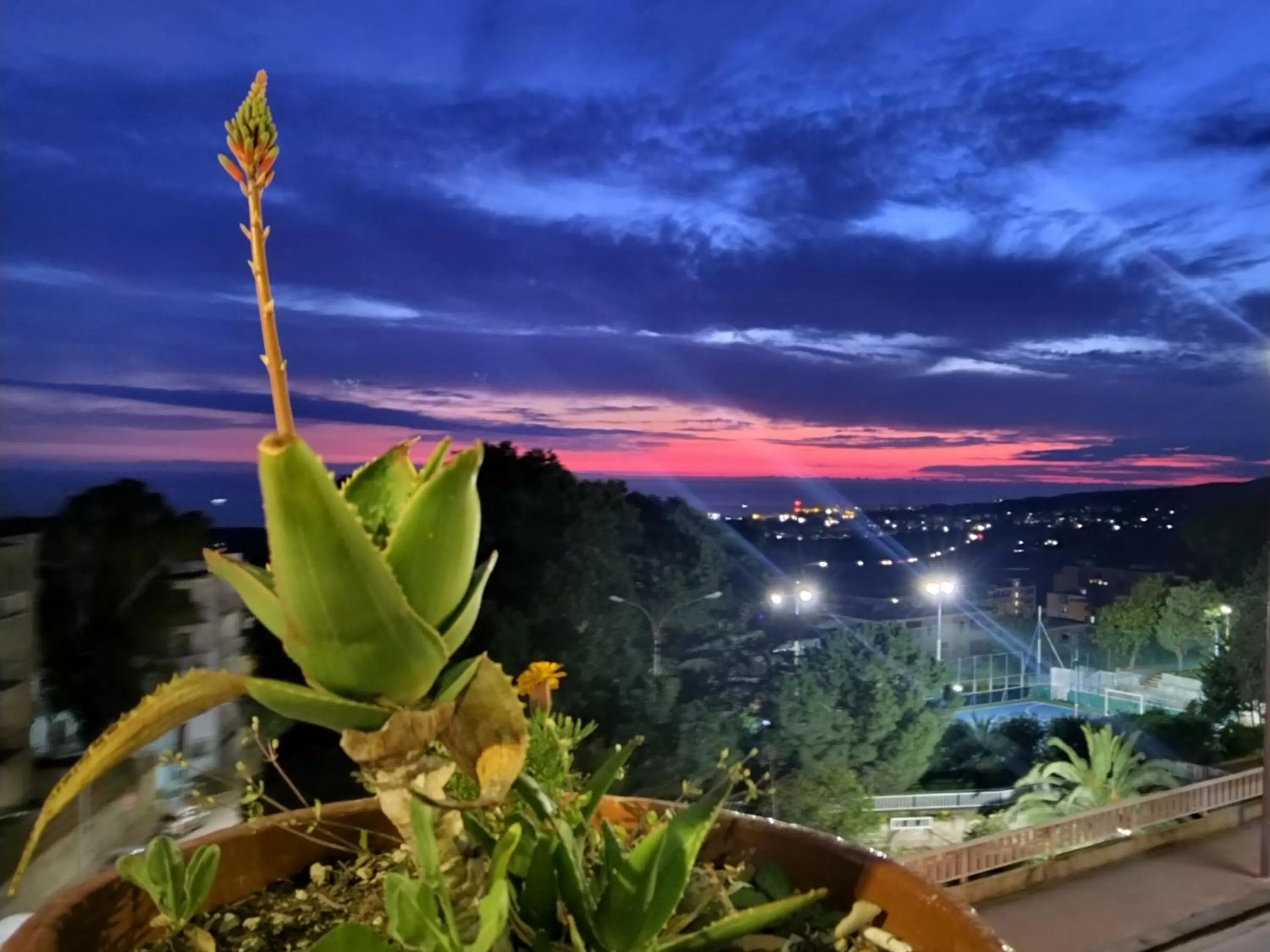 Night in La Finestra sulla Valle