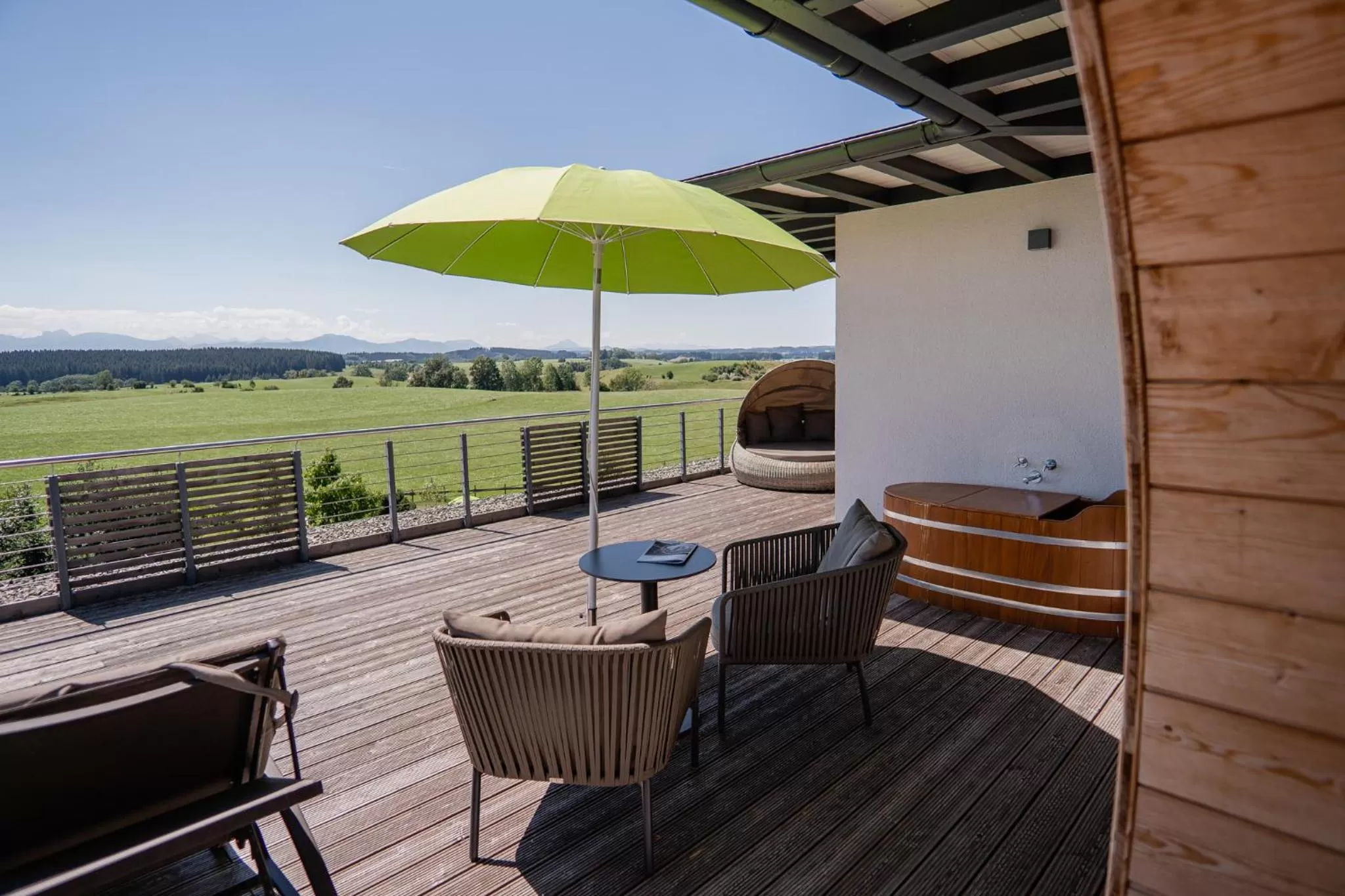 View (from property/room) in Das Weitblick Allgäu